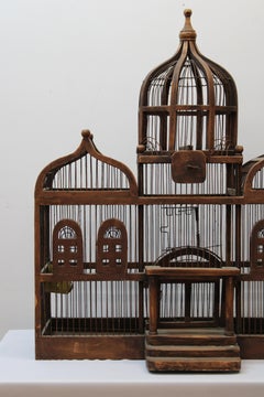 Vintage Architectural Birdcage