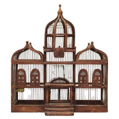 Vintage Architectural Birdcage