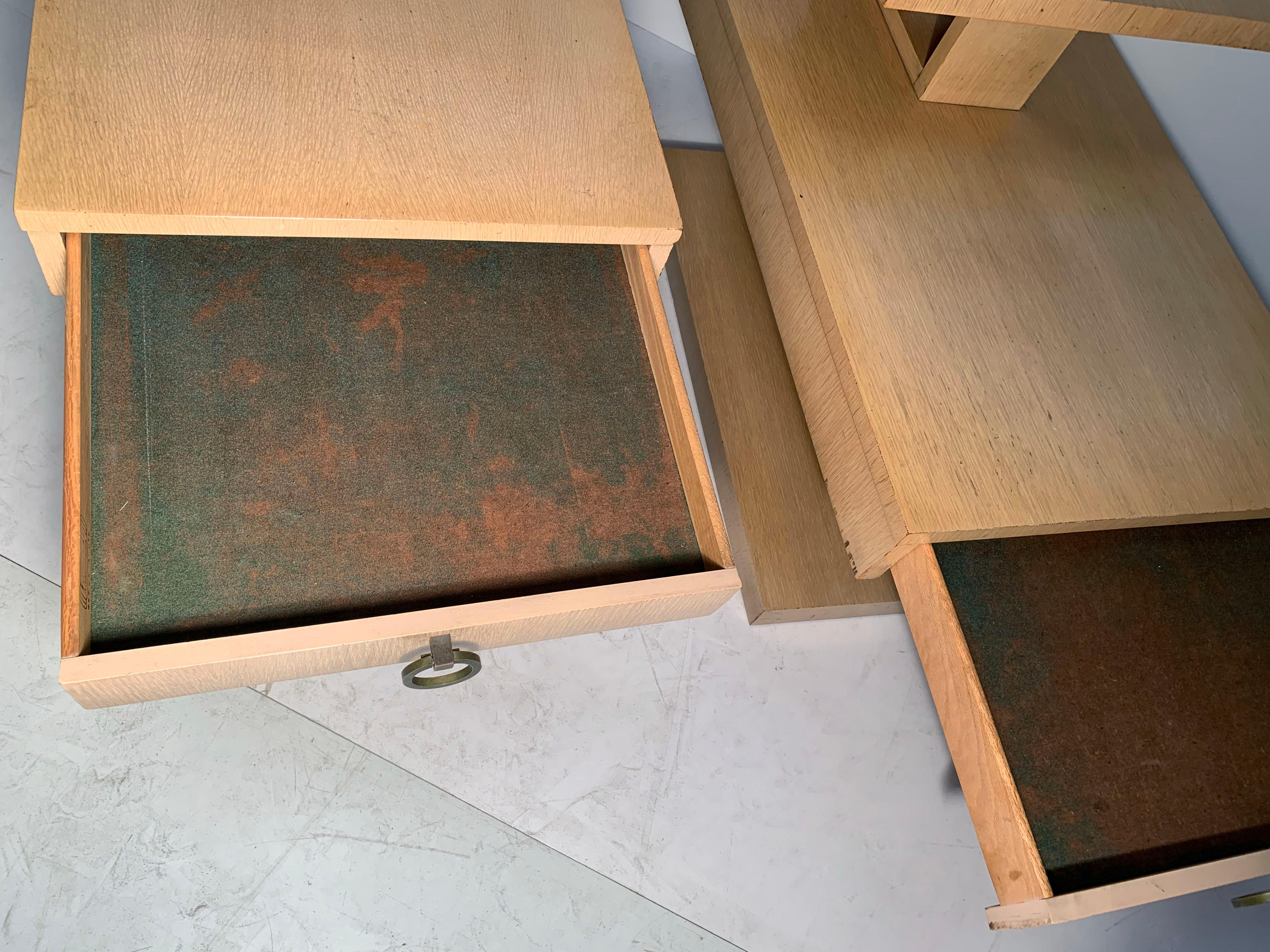 Vintage Architectural End Tables by Lane For Sale 5