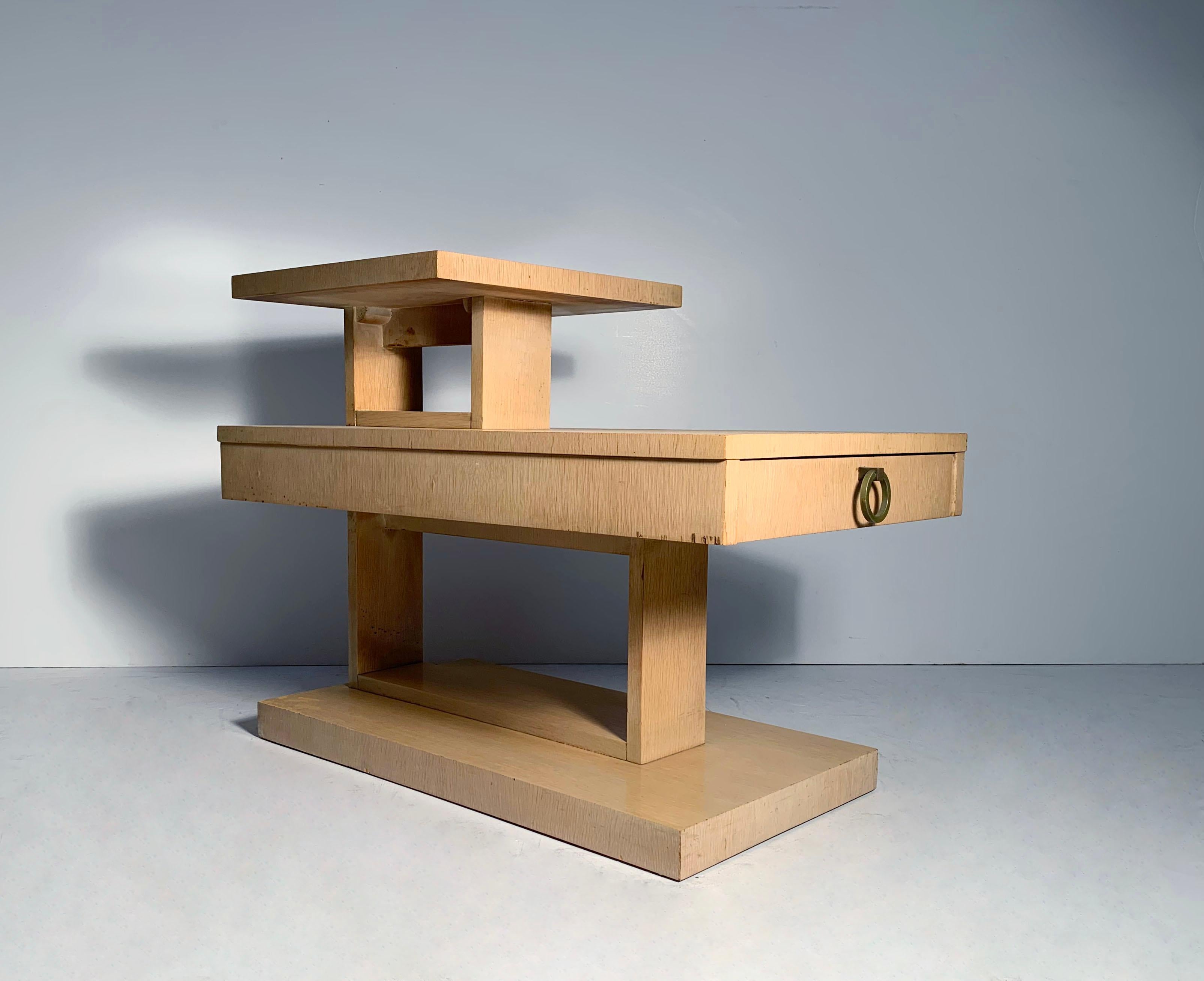 American Vintage Architectural End Tables by Lane For Sale