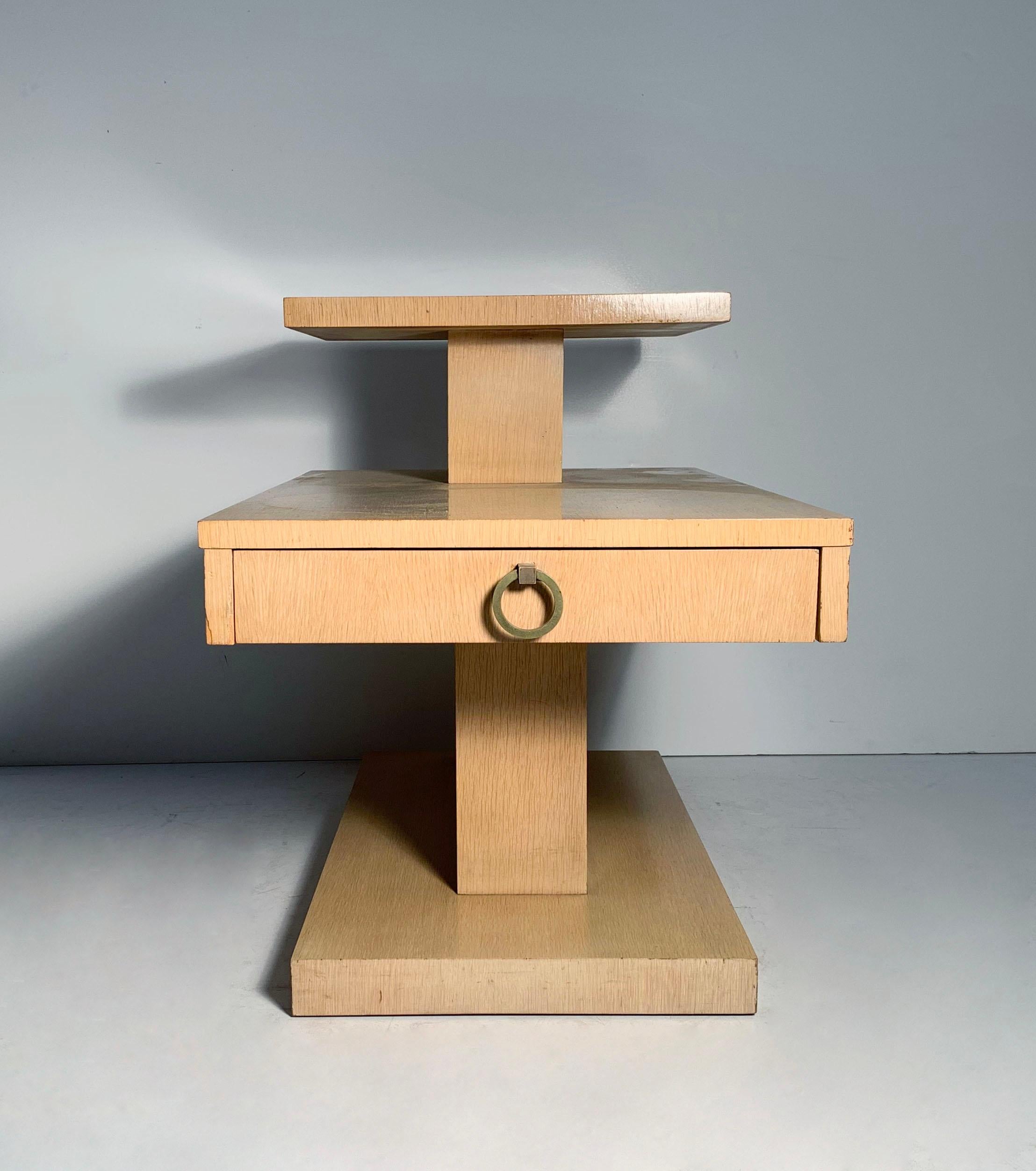 Vintage Architectural End Tables by Lane In Good Condition For Sale In Chicago, IL