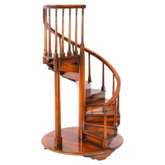 Vintage Architectural Model Spiral Staircase Theodore Alexander 20th Century