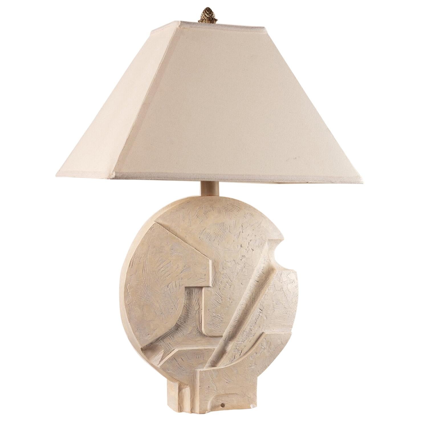 Vintage Architectural Plaster Lamp For, Vintage Plaster Table Lamps
