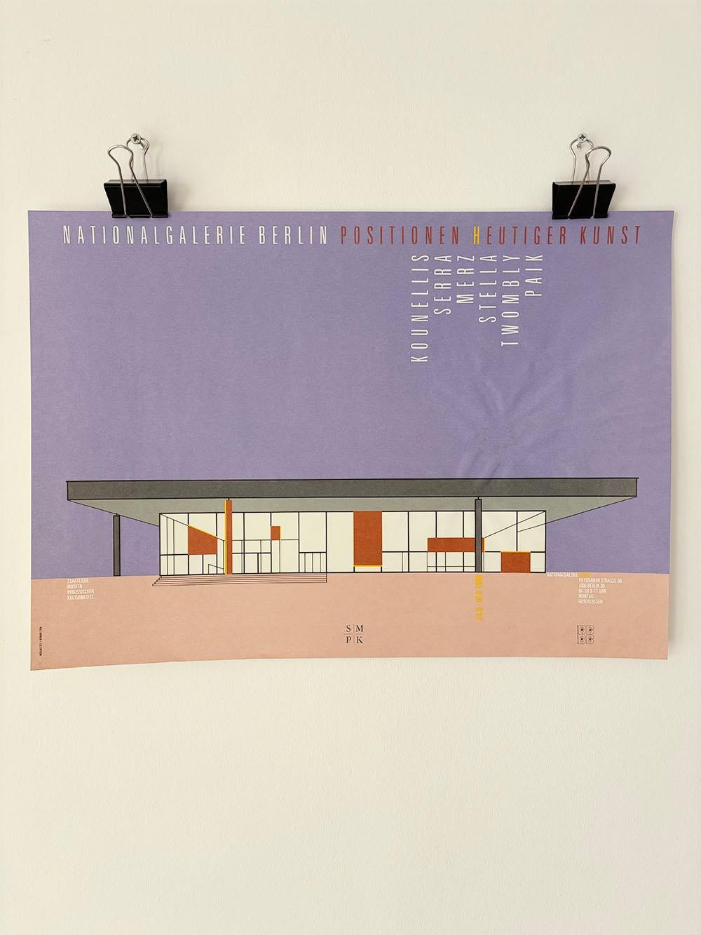 The posters and prints may display signs of aging, such as paper discoloration, tears, folds, and other imperfections.

These pieces were part of an art collection owned by a German architect, who carefully sourced them over the past 50 years.

A