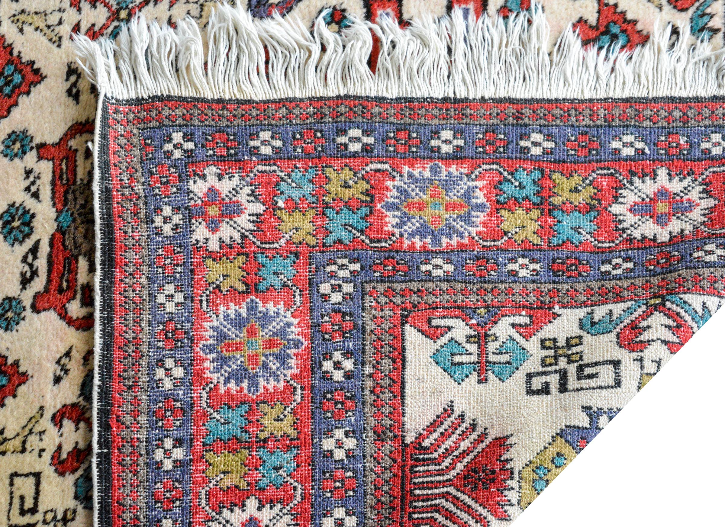 Vintage Ardabil Rug For Sale 1