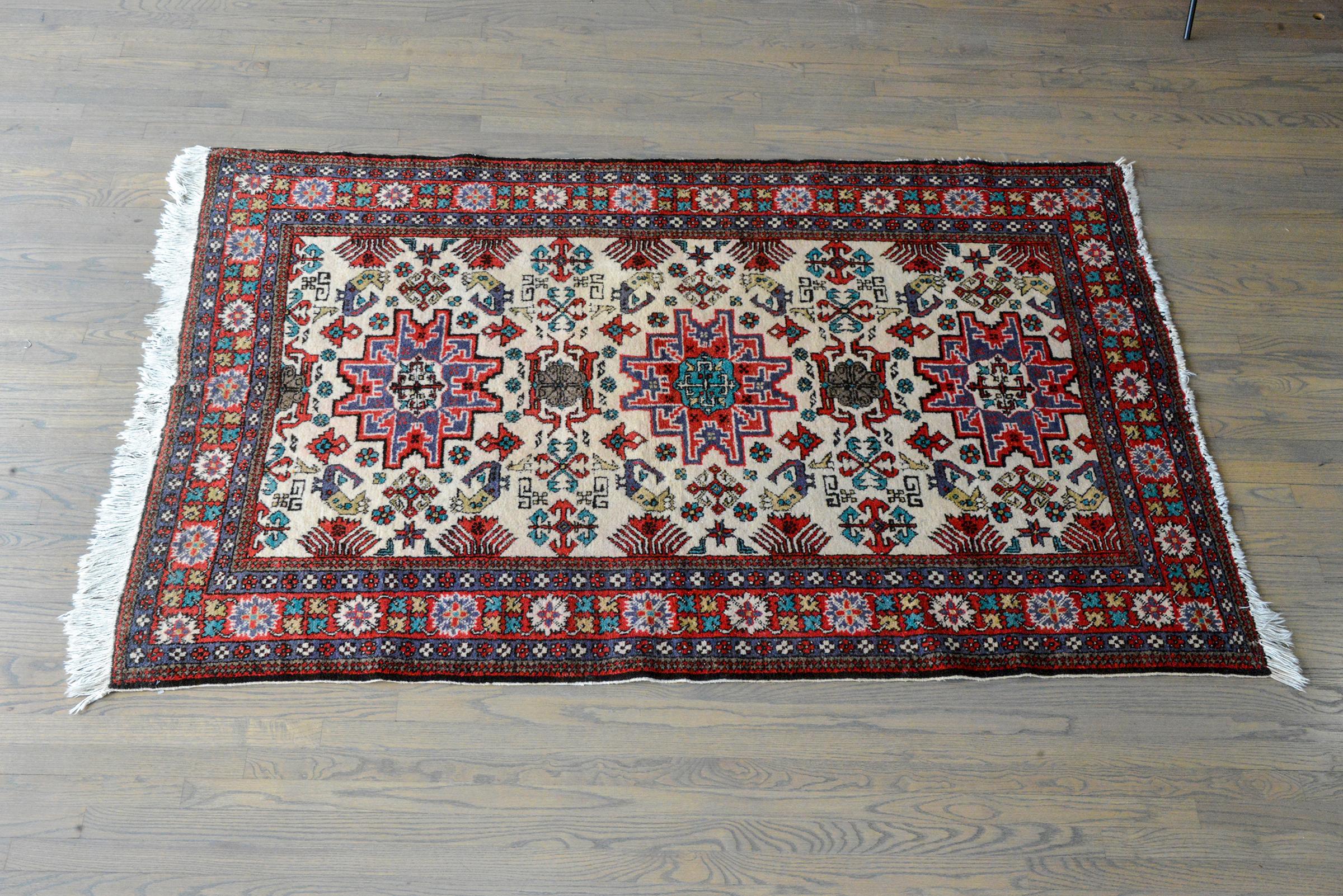 Vintage Ardabil Rug For Sale 2