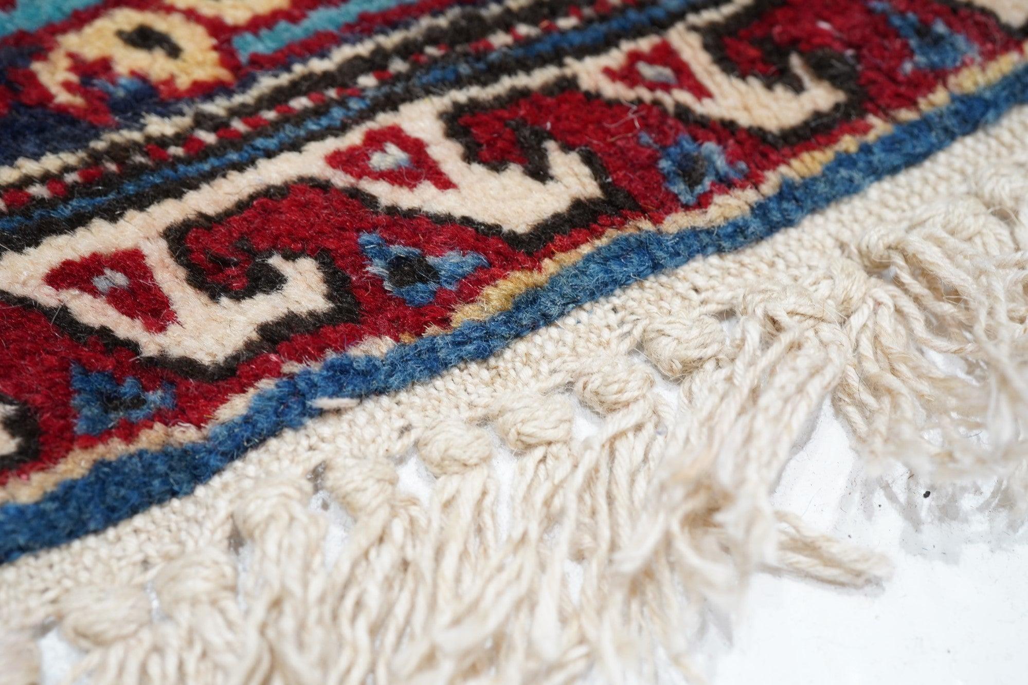 20th Century Vintage Ardebil Rug 7'3'' x 11'0'' For Sale
