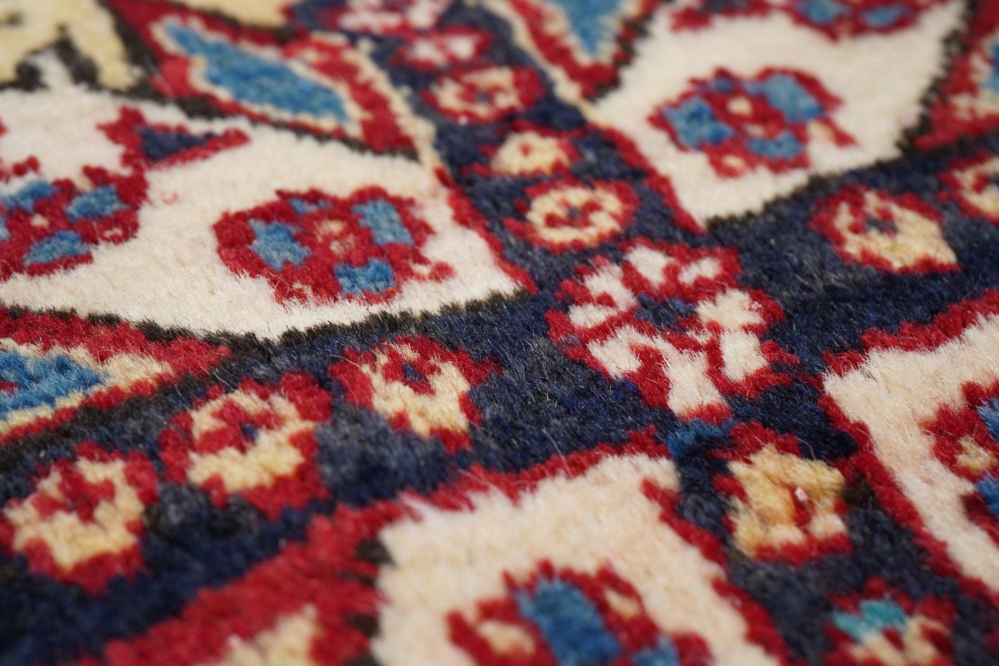 Vintage Ardebil Rug 7'3'' x 11'0'' For Sale 1