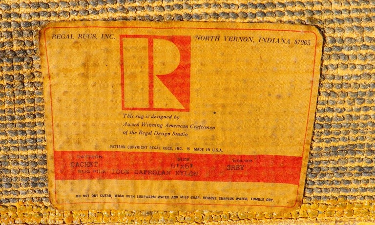 Vintage Area Rug By Pierre Cardin At 1stdibs