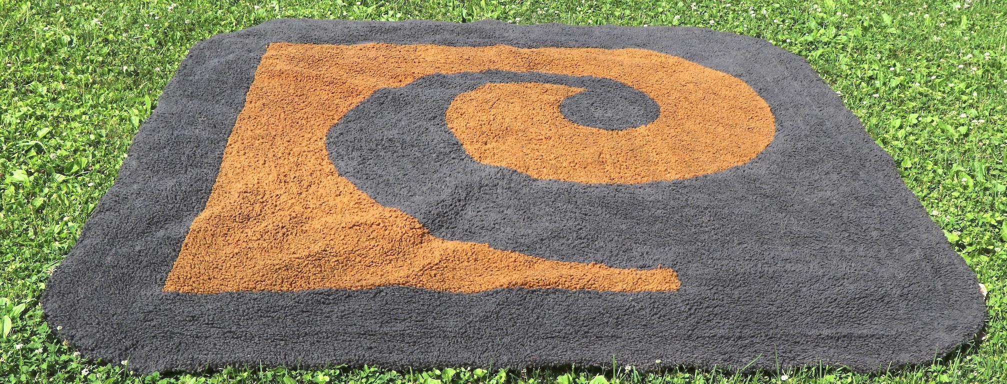 Vintage Area Rug by Pierre Cardin In Good Condition In New York, NY