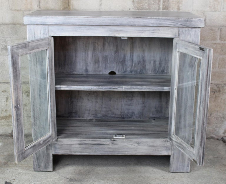 Arhaus store liquor cabinet