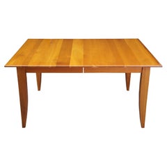 Used Arhaus Italian Cherry Shaker Farmhouse Country Extendable Dining Table