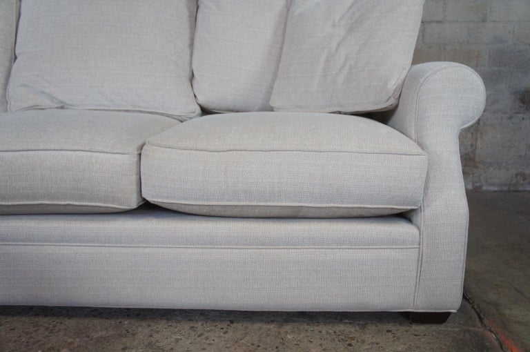 Vintage Arhaus Landsbury Camden 2 Pc Sectional 5 Seat Corner Sofa Couch