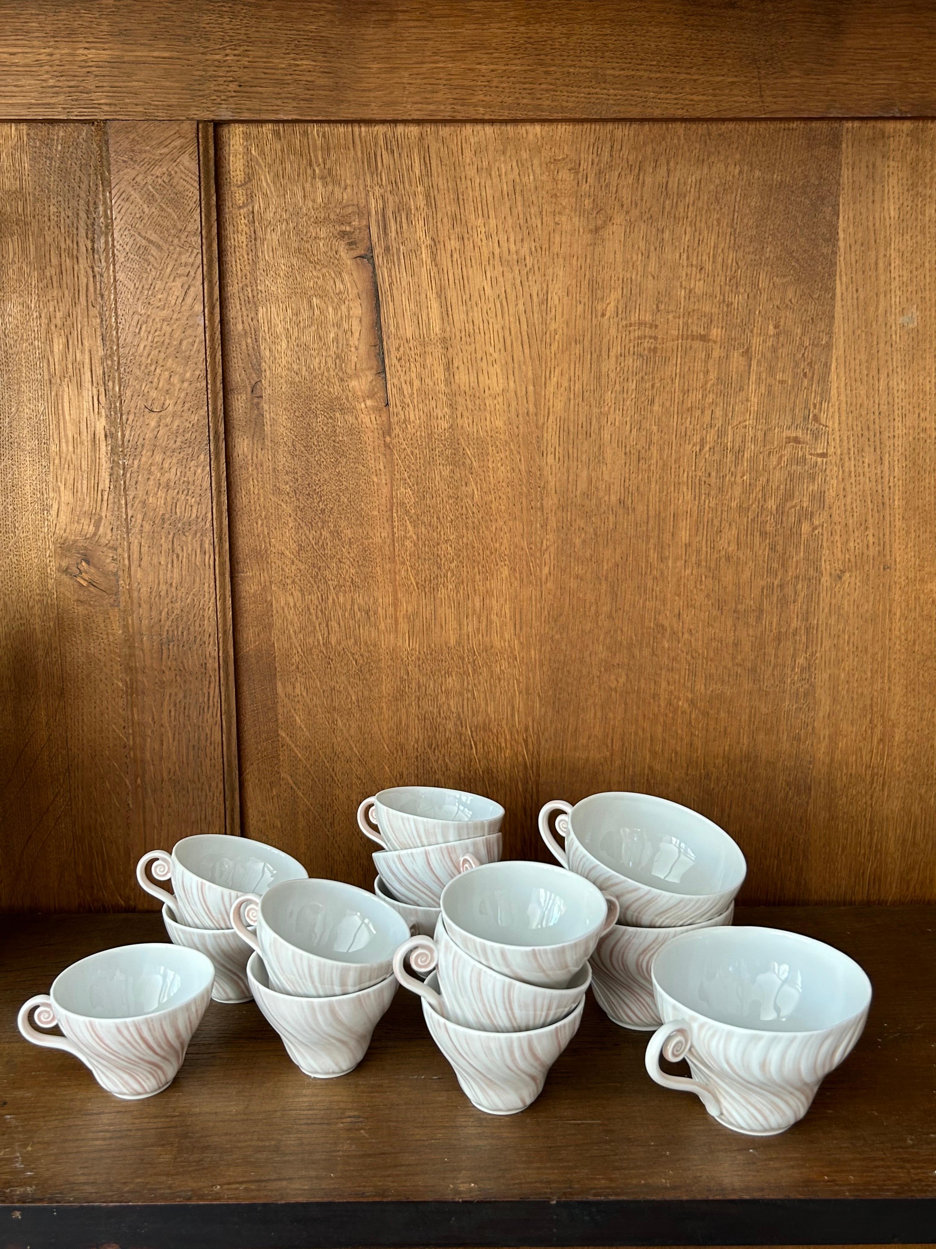 Vintage Arje Griegst Porcelain Service 
