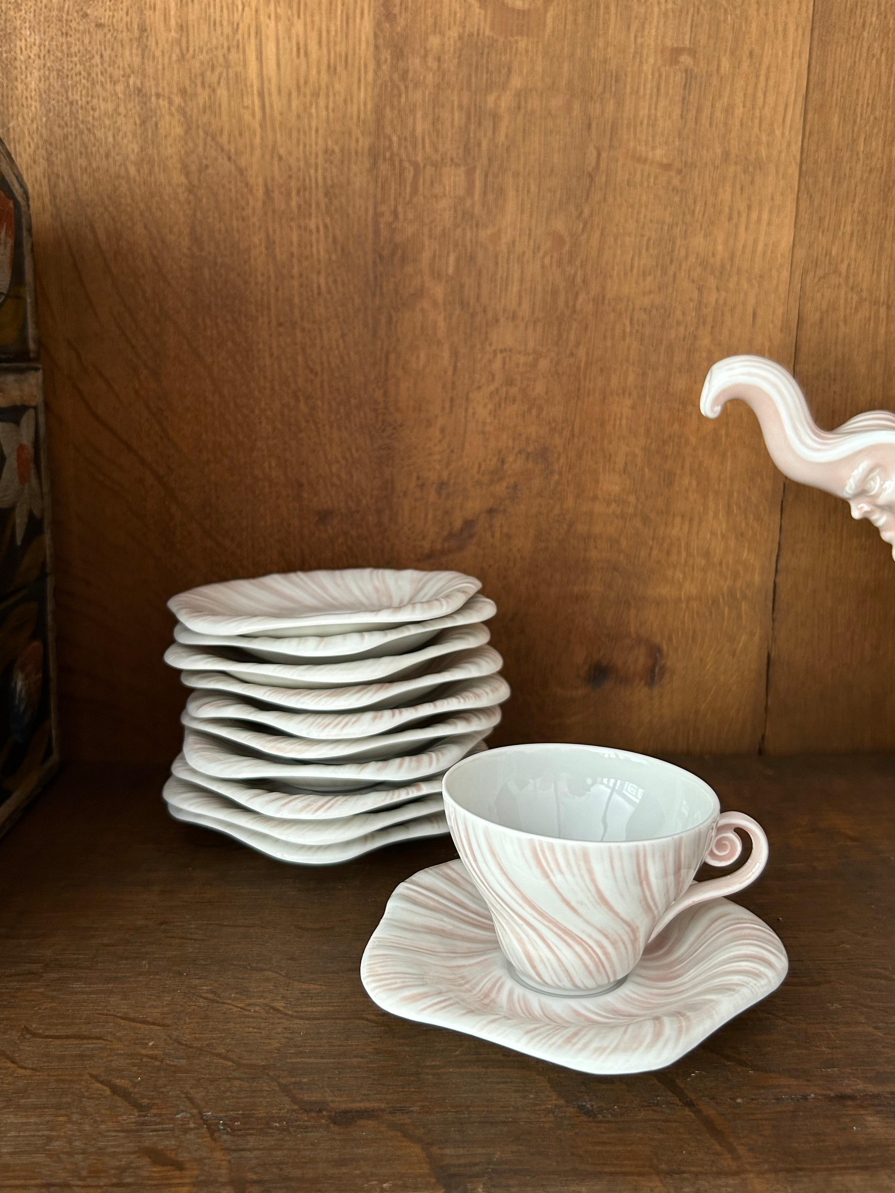 Vintage Arje Griegst Porcelain Service 
