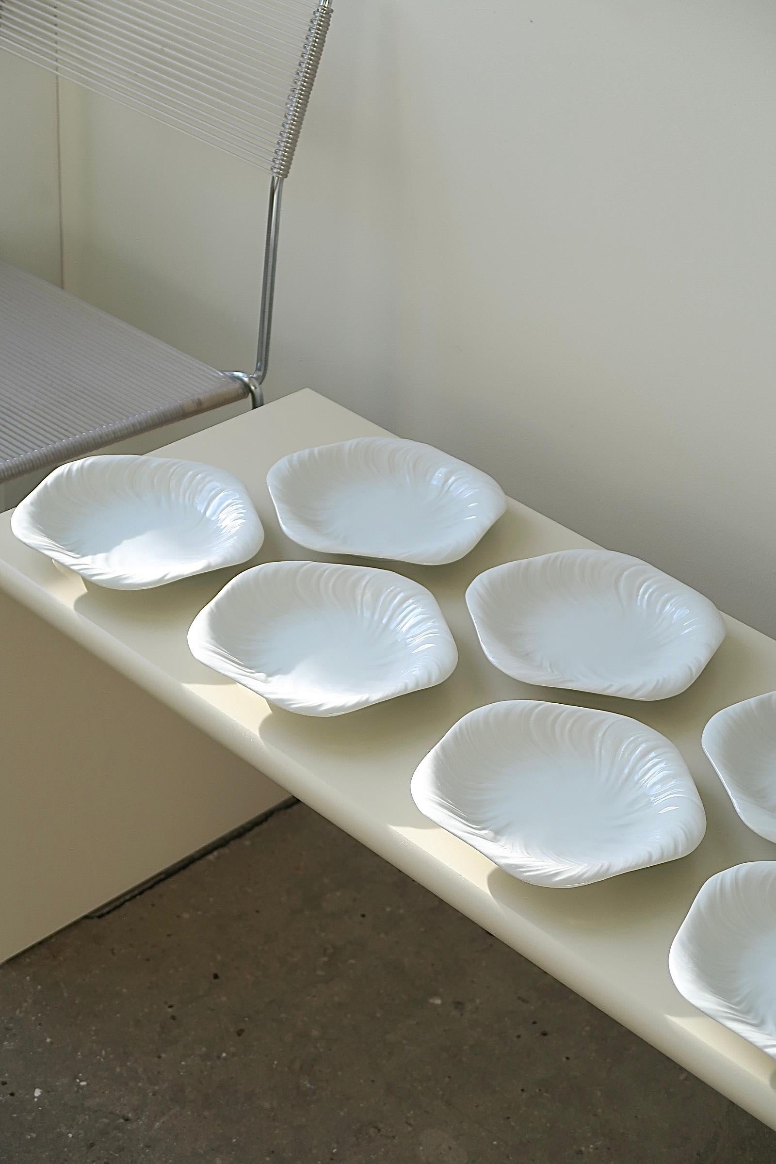 Porcelain Vintage Arje Griegst Royal Copenhagen Konkylie Triton Lunch Plate No 14190 621