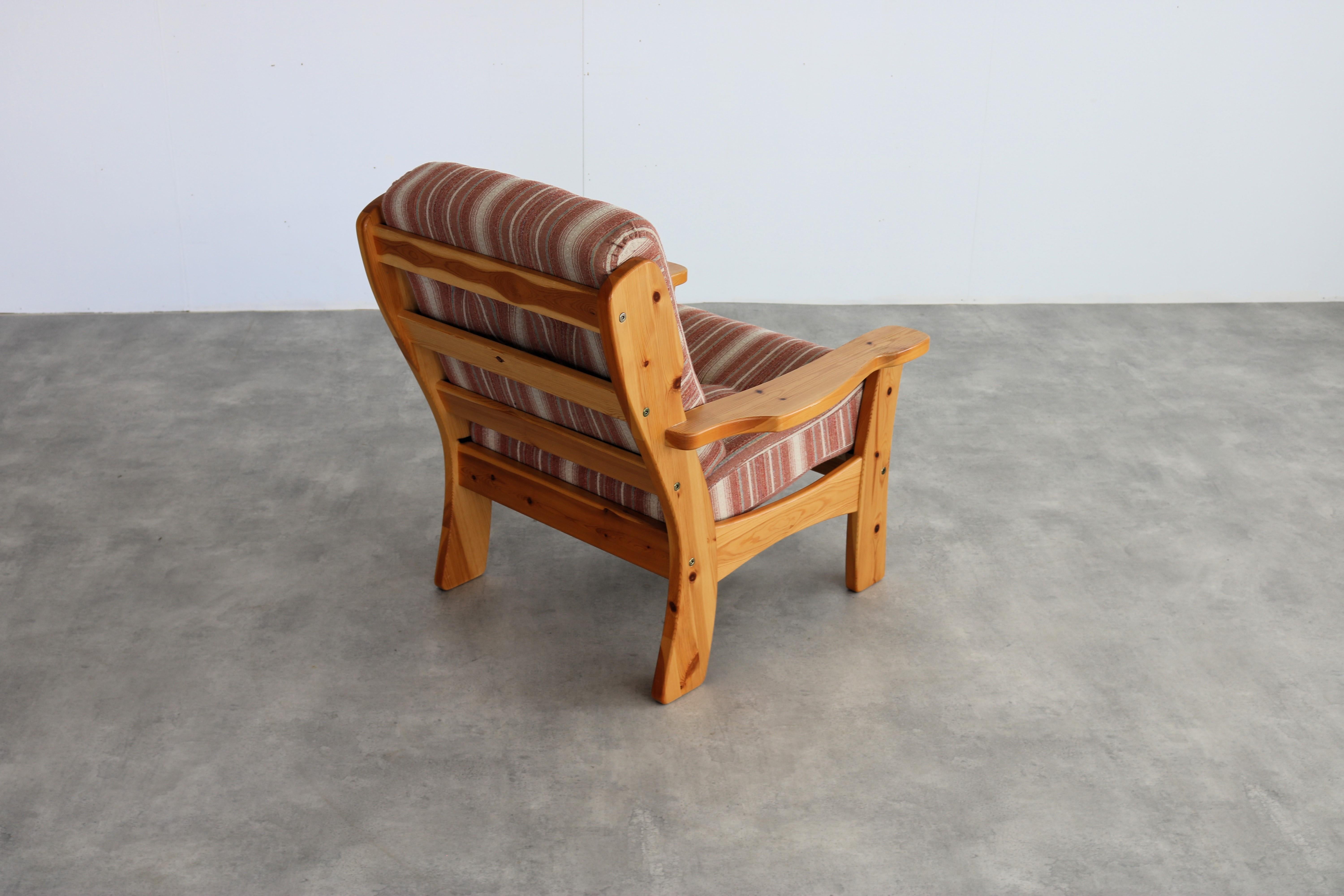 sillón vintage  60s  pino  Sueco en venta 3