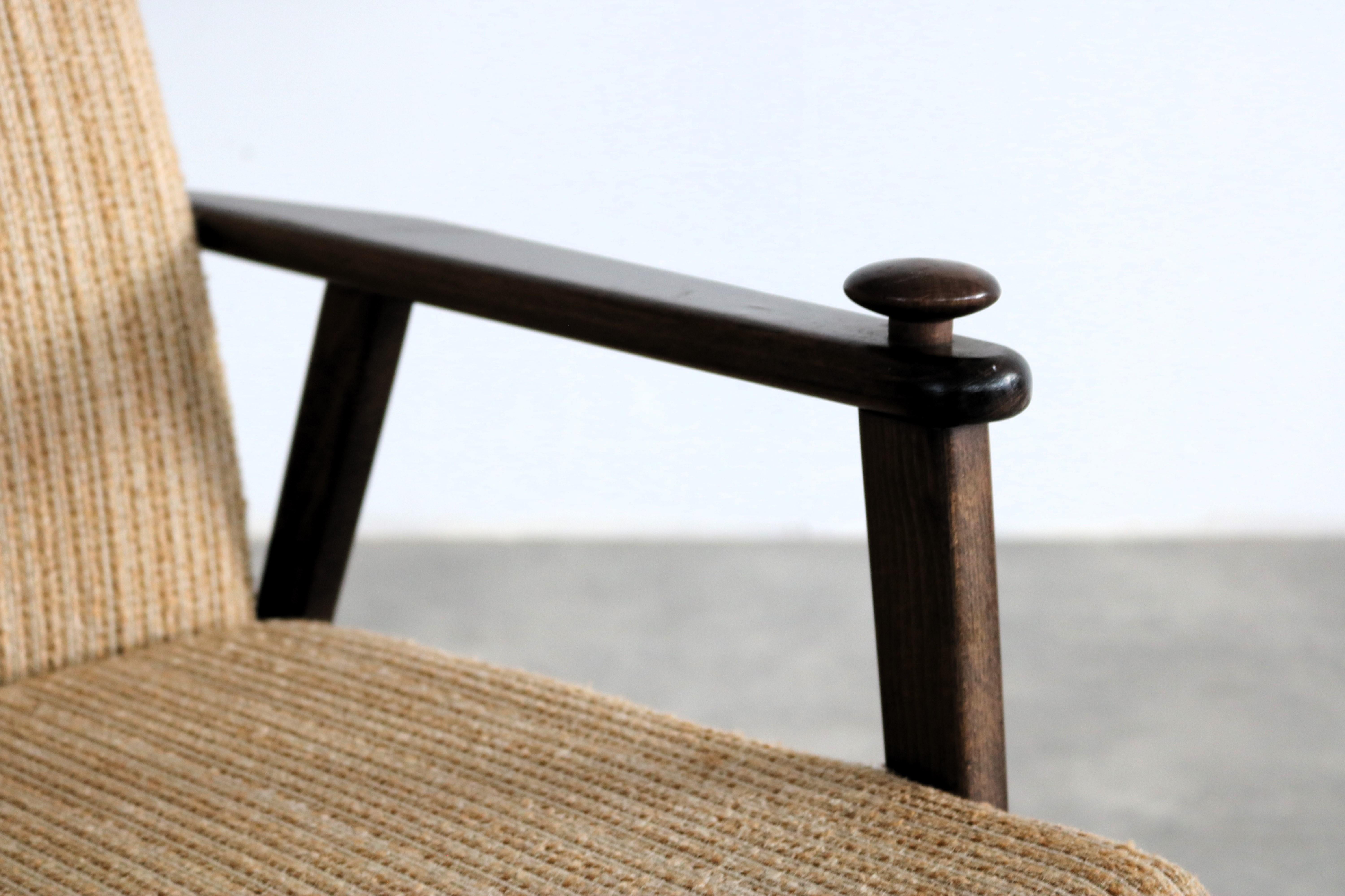 Fabric vintage armchair | armchair | 60s | Sweden For Sale