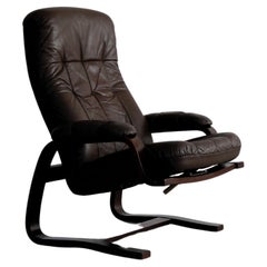 sillón vintage  sillón  ajustable  60s  Danés