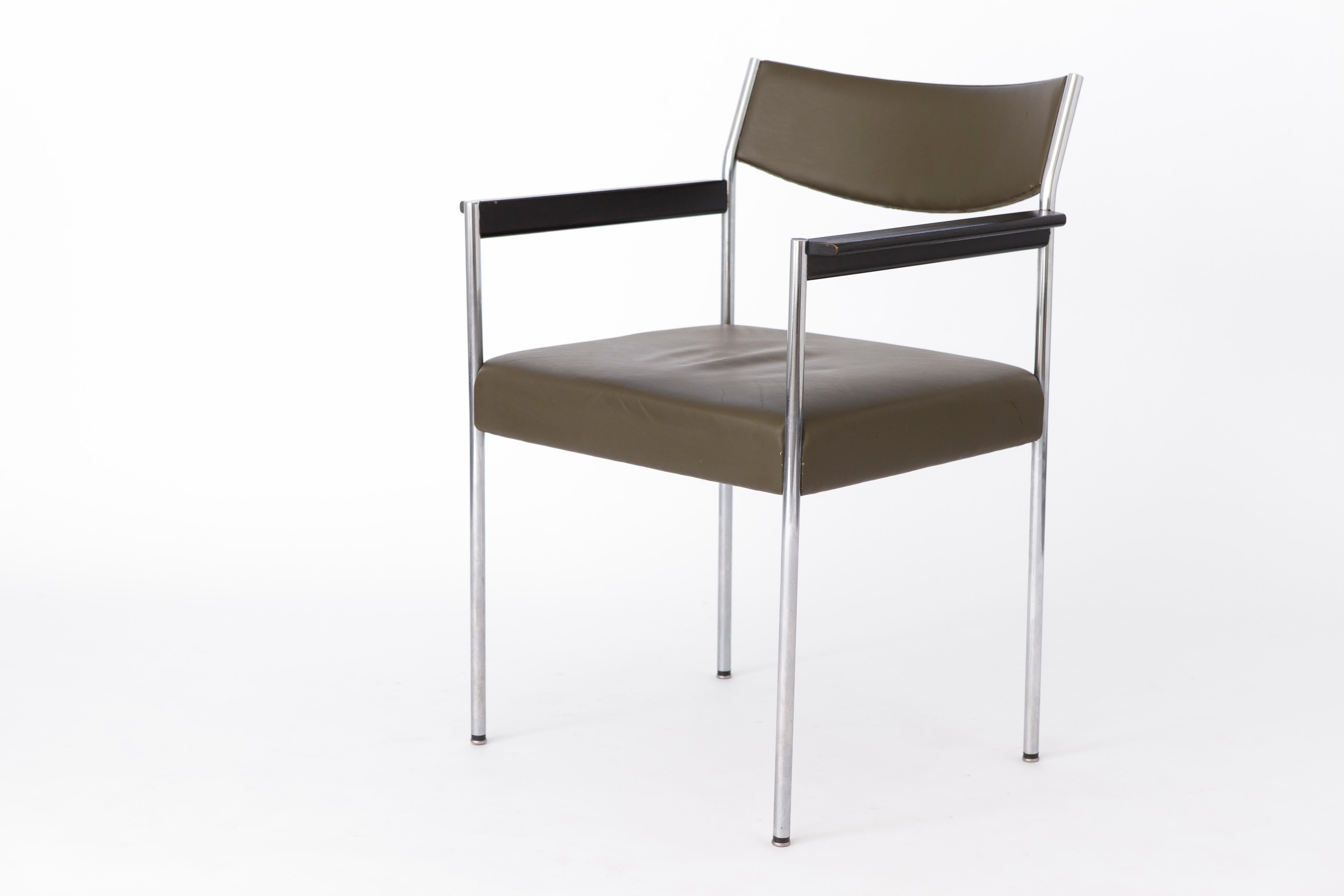 Late 20th Century Vintage Armchair by Edlef Bandixen for Kusch & Co, 1970s, Germany For Sale