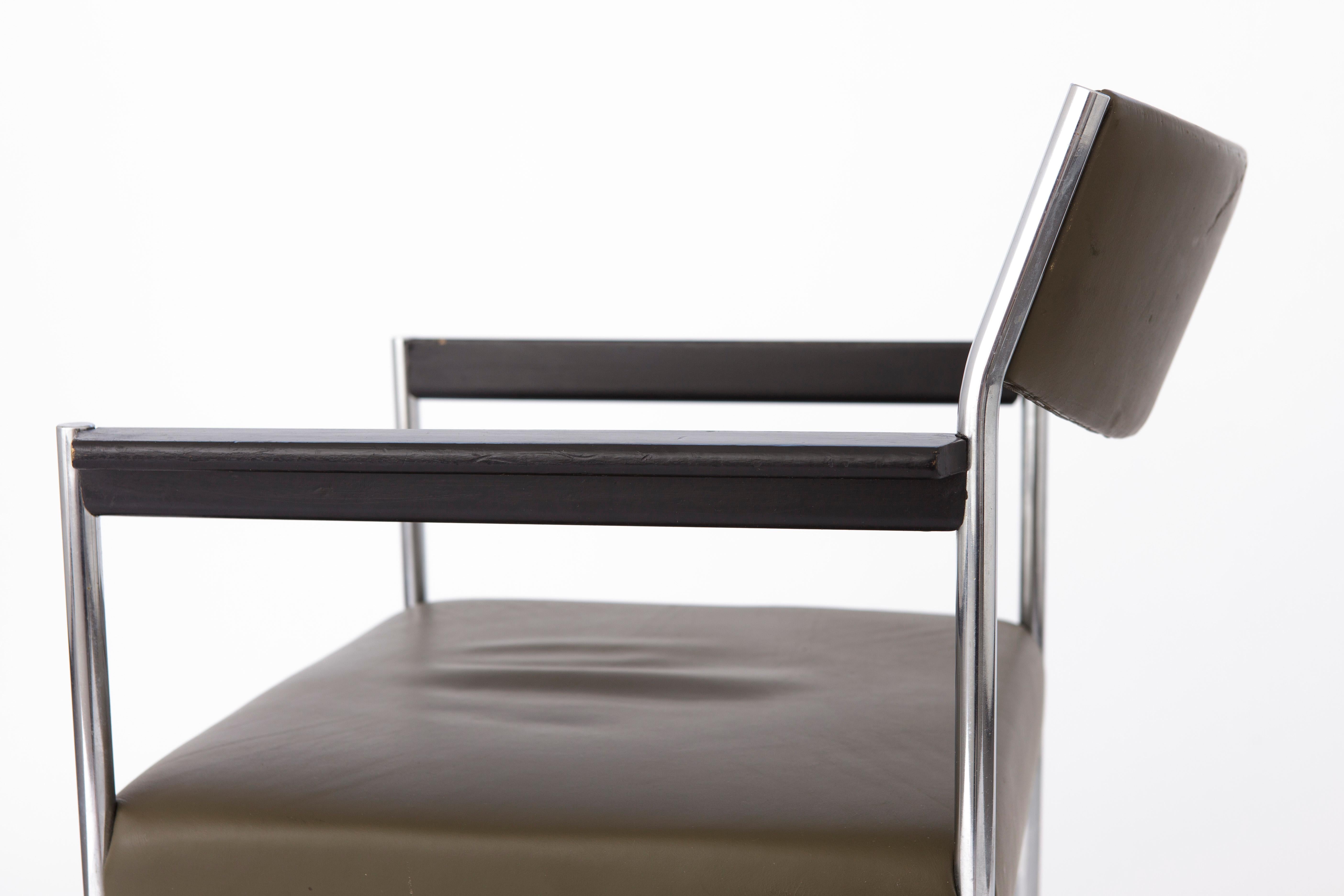Vintage Armchair by Edlef Bandixen for Kusch & Co, 1970s, Germany For Sale 1