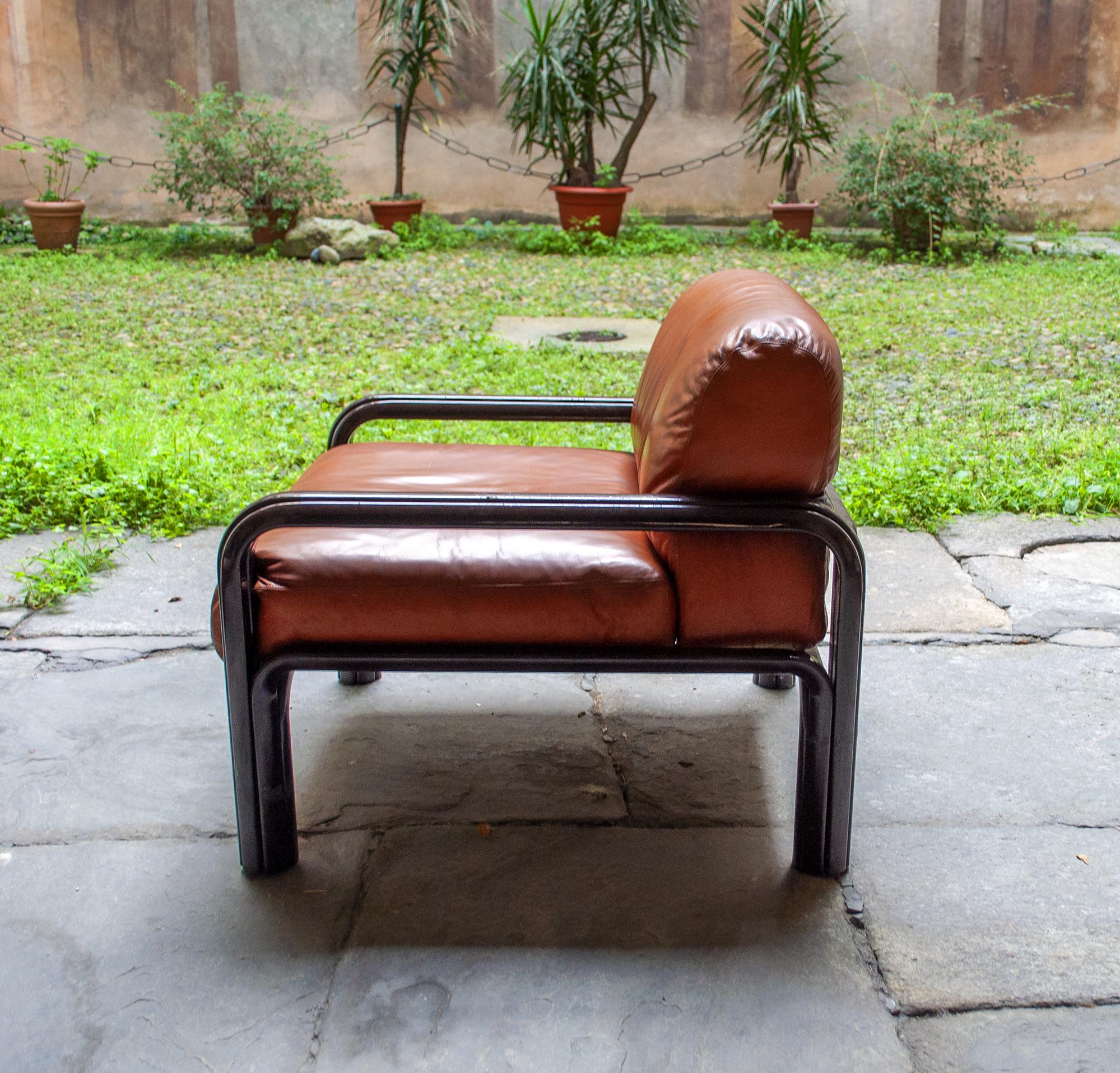 Vintage Armchair by Gae Aulenti for Knoll, 1970s For Sale 2