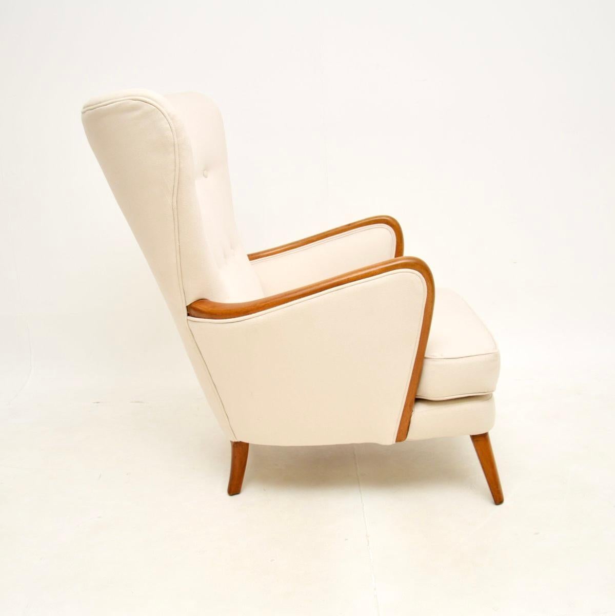 Mid-Century Modern Vintage Armchair by Howard Keith
