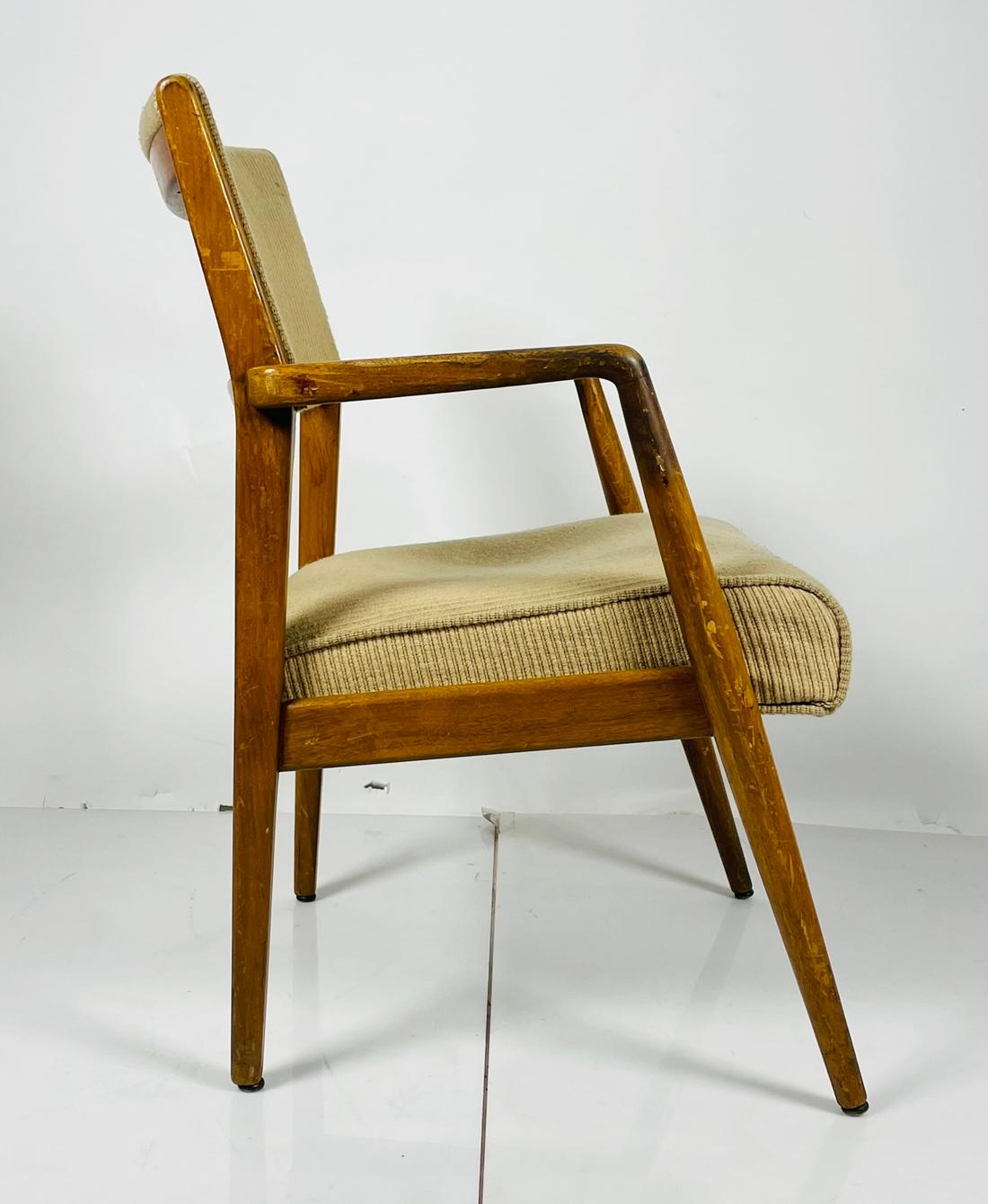 Mid-Century Modern Vintage Armchair by Maurice Bailey for Monteverdi Young For Sale