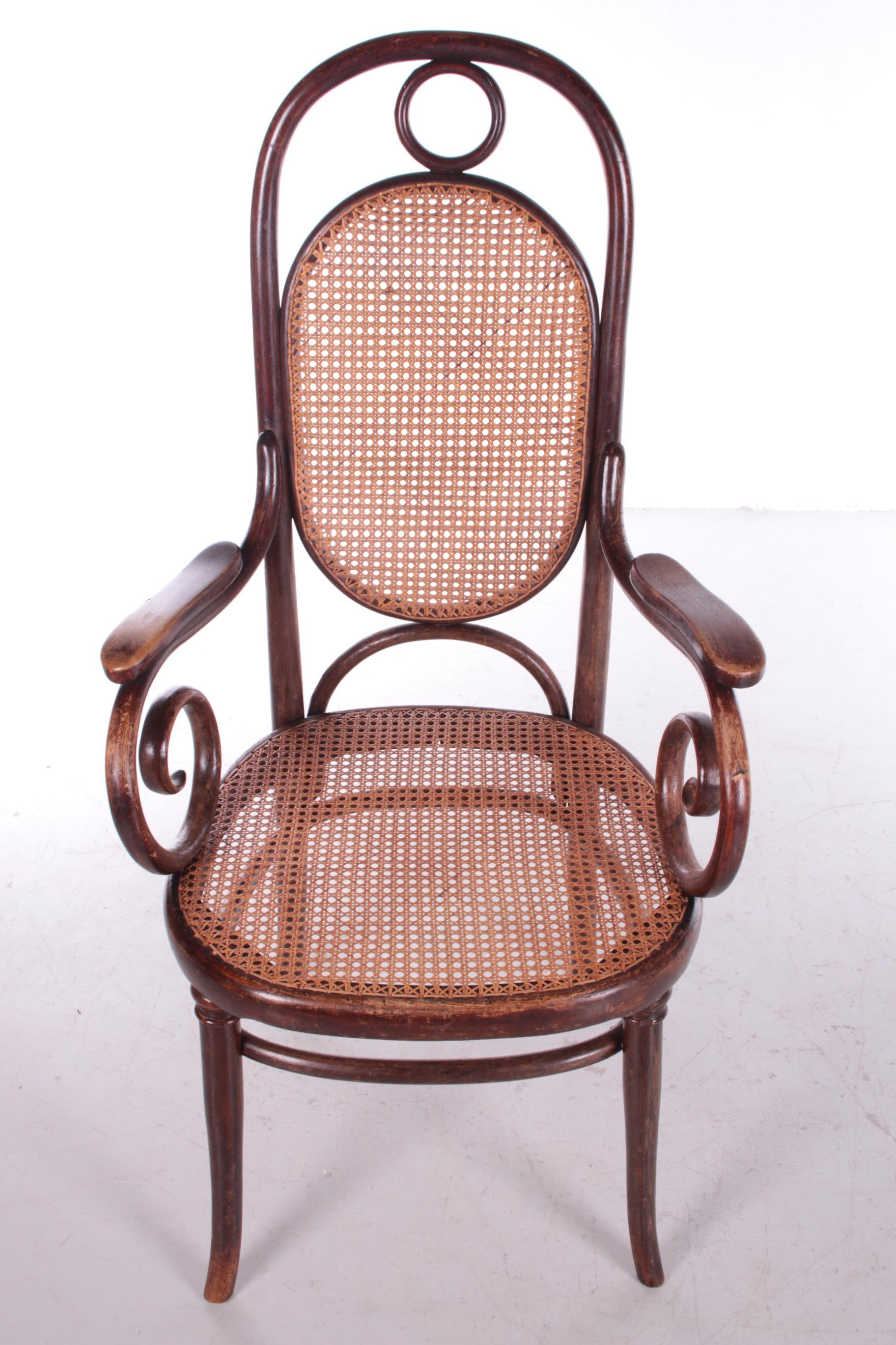 Vintage Armchair by Michael Thonet for Jacob & Josef Kohn 6