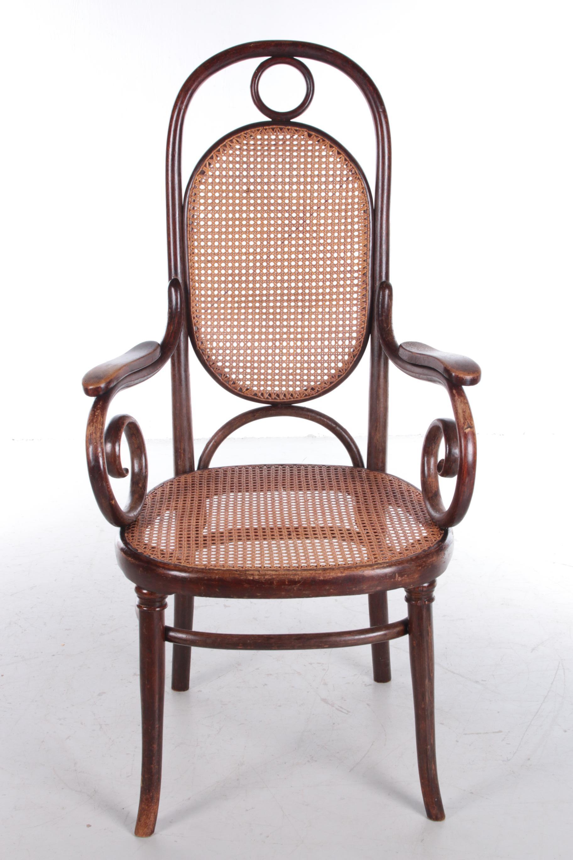 Mid-Century Modern Vintage Armchair by Michael Thonet for Jacob & Josef Kohn