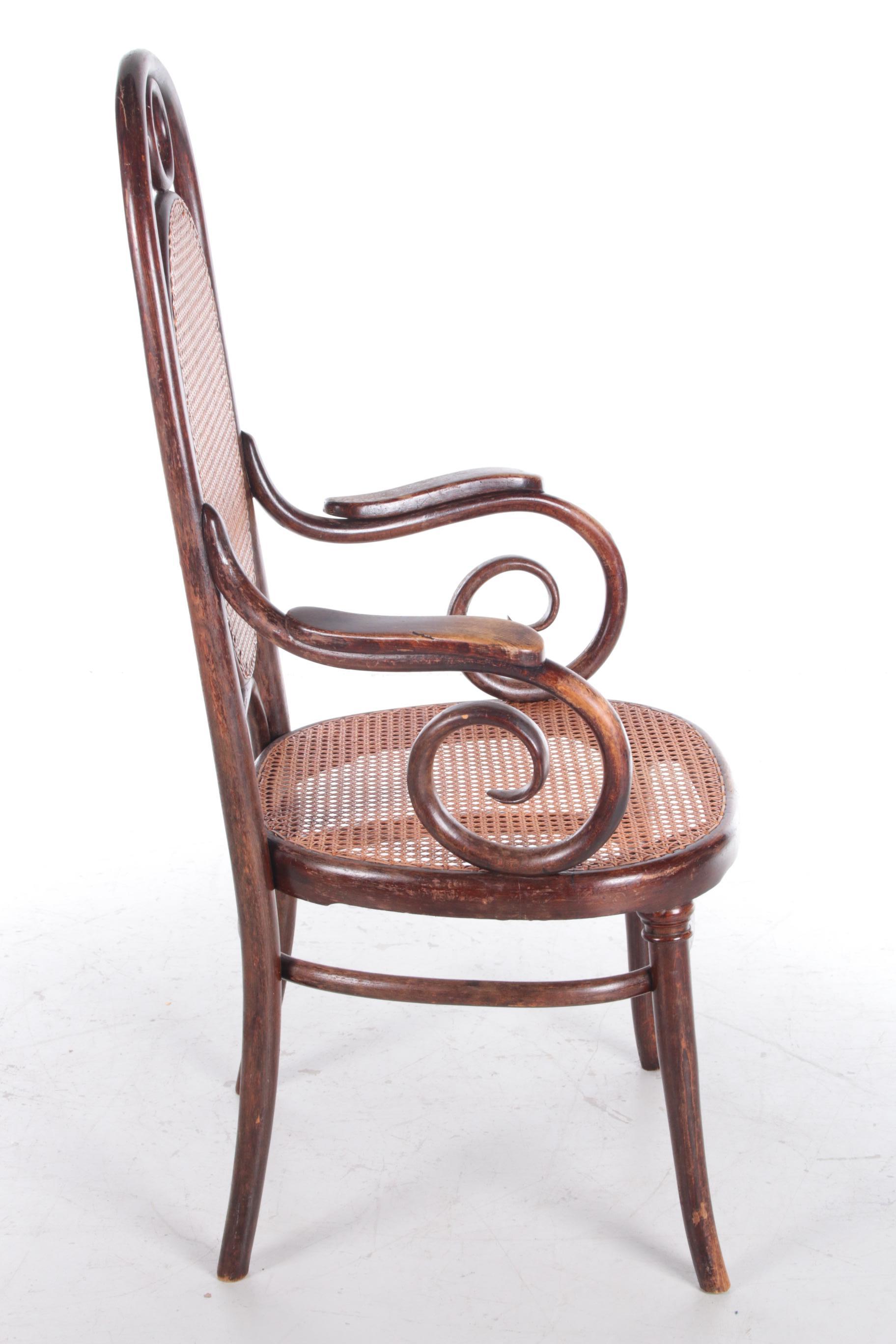Mid-20th Century Vintage Armchair by Michael Thonet for Jacob & Josef Kohn