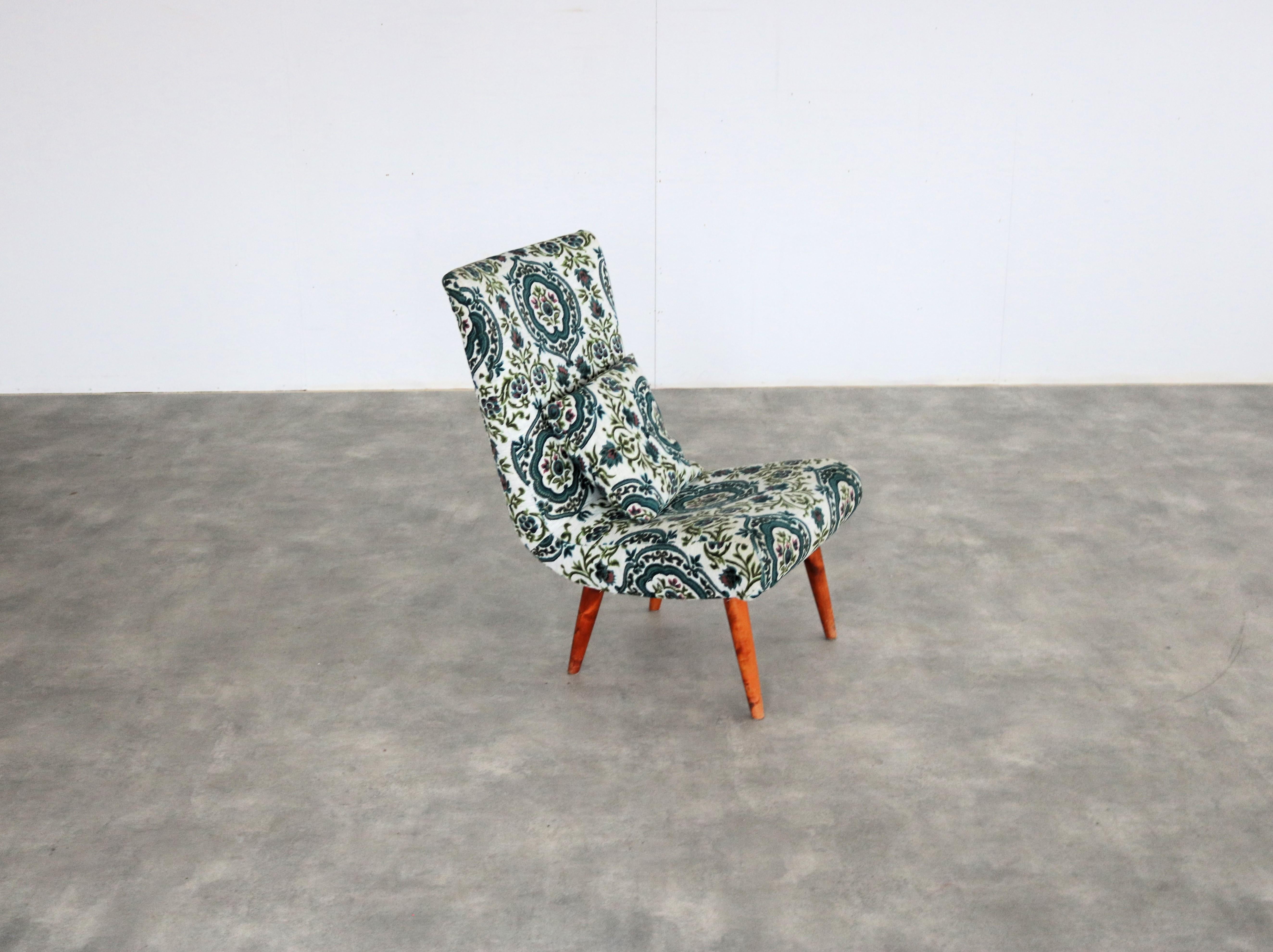 vintage armchair  chair  60s  Swedish In Good Condition For Sale In Lemmer, NL