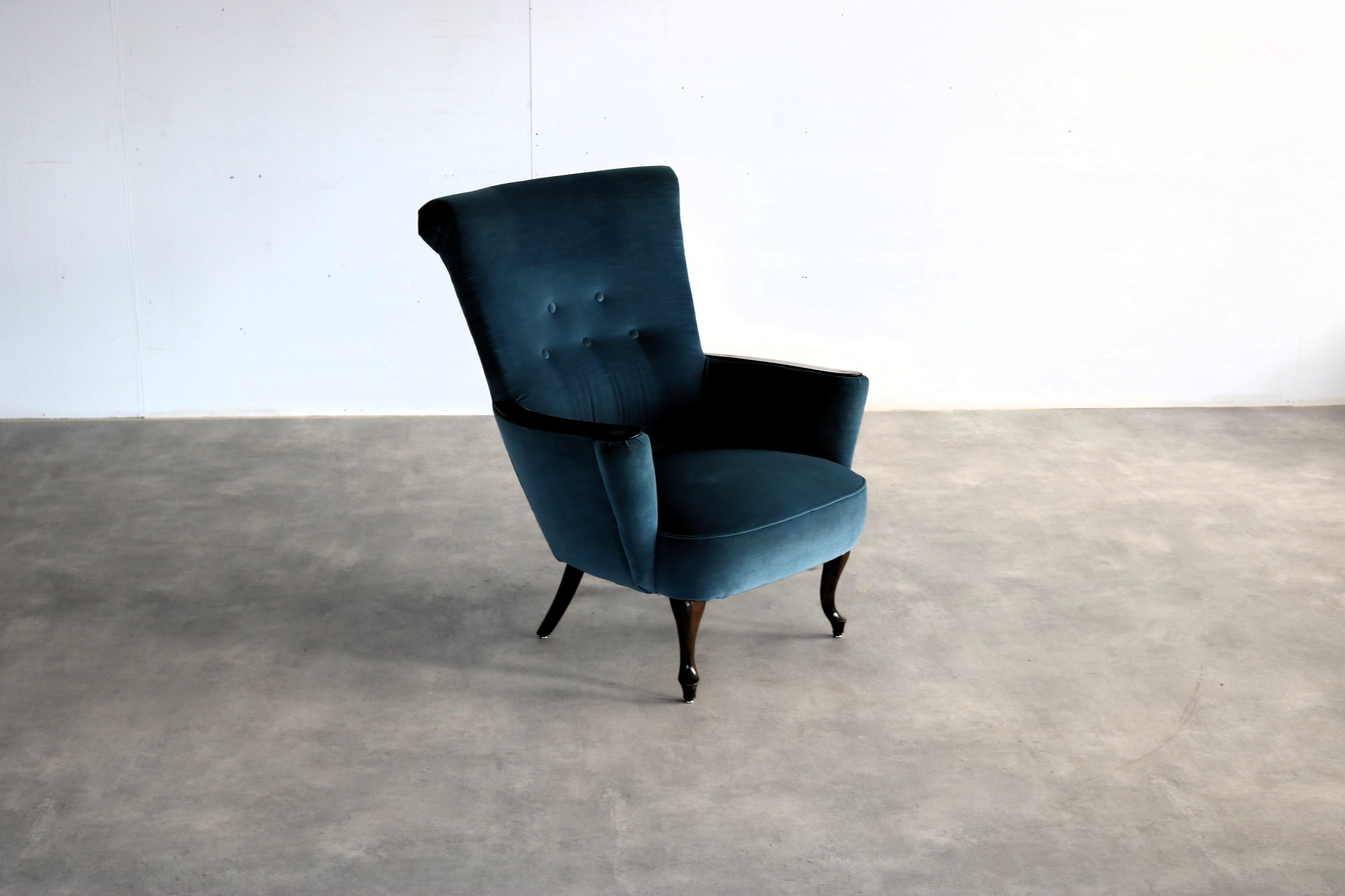 Dutch vintage armchair  easy chair  60's