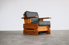 fauteuil vintage  fauteuil  60s  Suède
