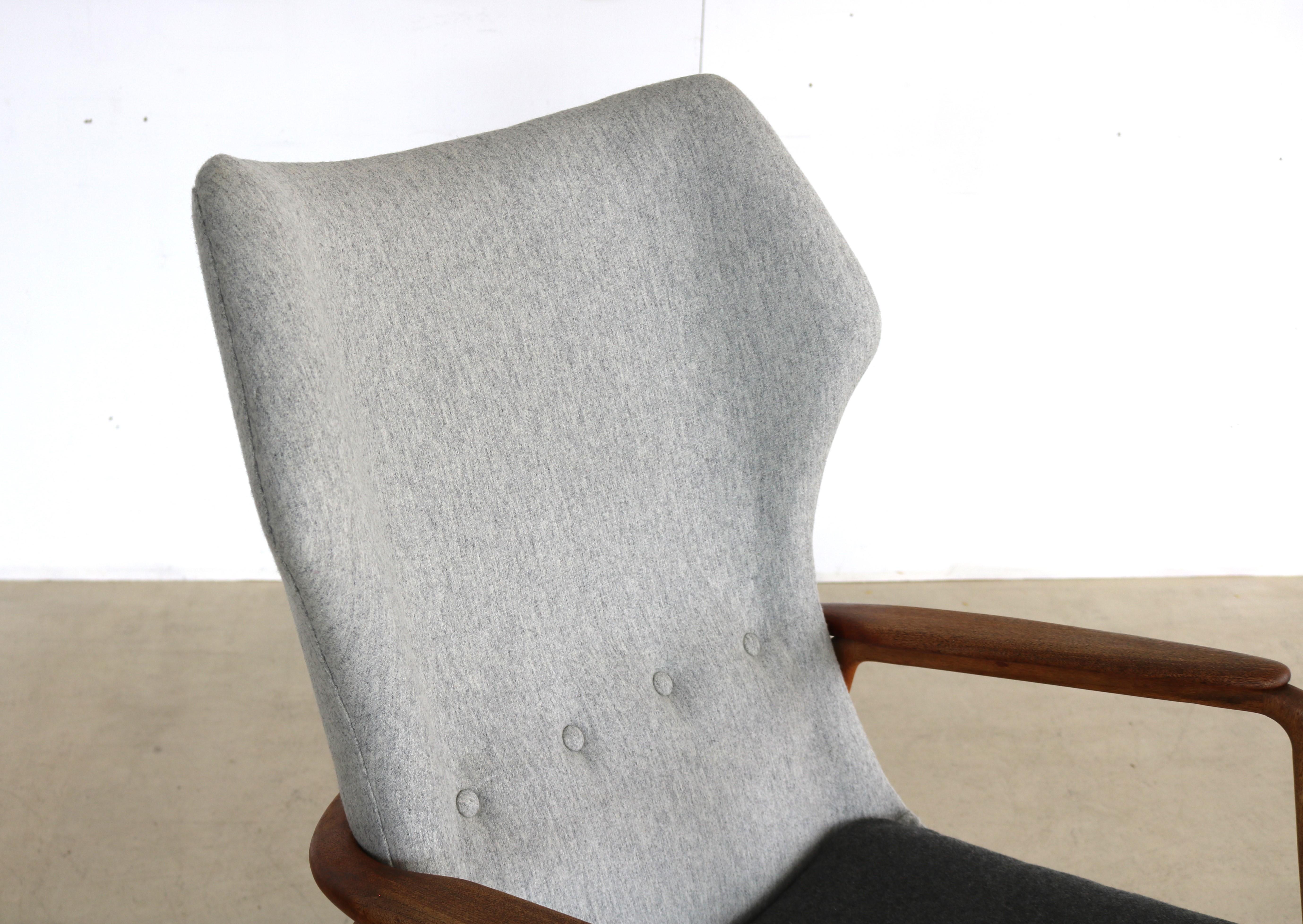 Tissu  fauteuil vintage  fauteuil  Bovenkamp  60's