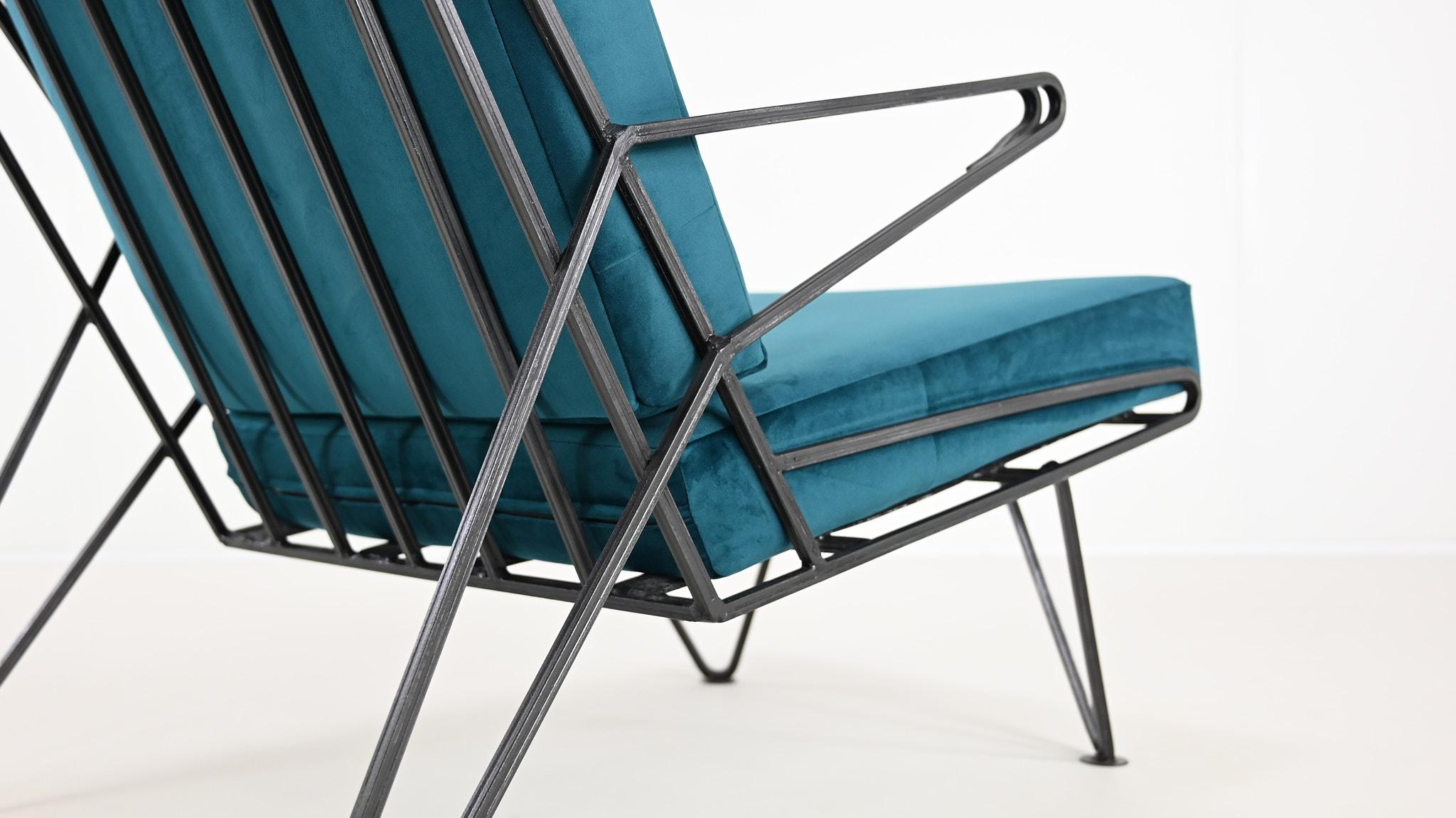 Mid-20th Century Vintage Armchair in the Manner of Maurizio Tempestini, Circa 1950