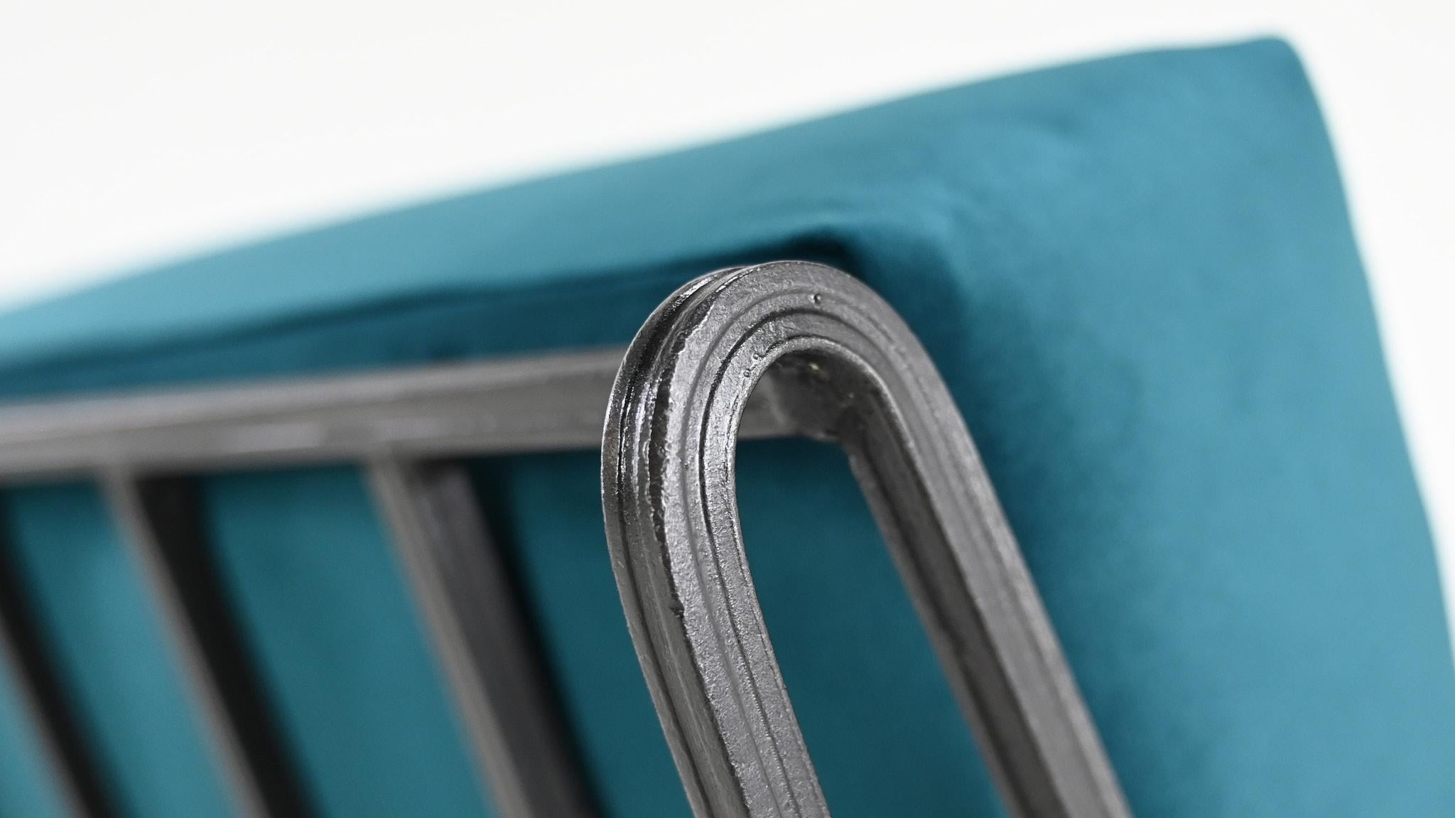 Metal Vintage Armchair in the Manner of Maurizio Tempestini, Circa 1950