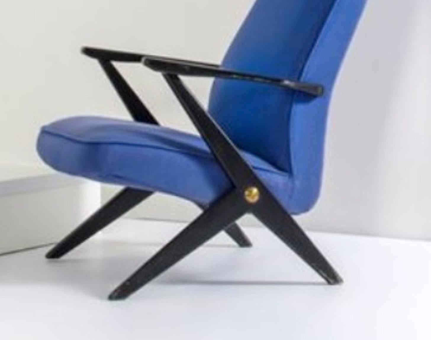 Vintage-Sessel, italienische Produktion, 1950er-Jahre (Italienisch) im Angebot