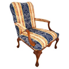 Retro Armchair Italian Style with Throw Pillow by Andre Originals