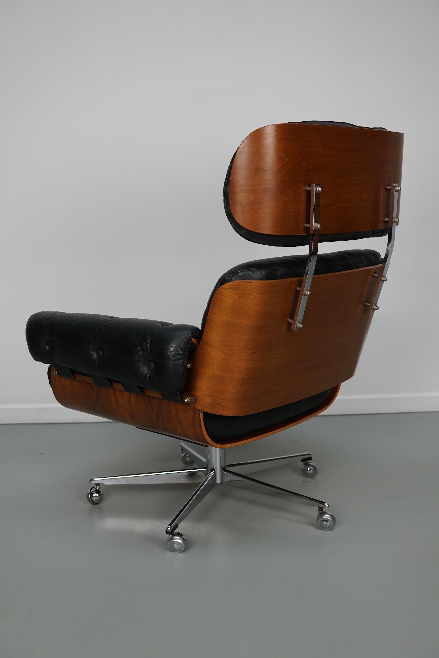 Vintage Armchair / Lounge Chair by Martin Stoll for Giroflex, Germany 1960s 5