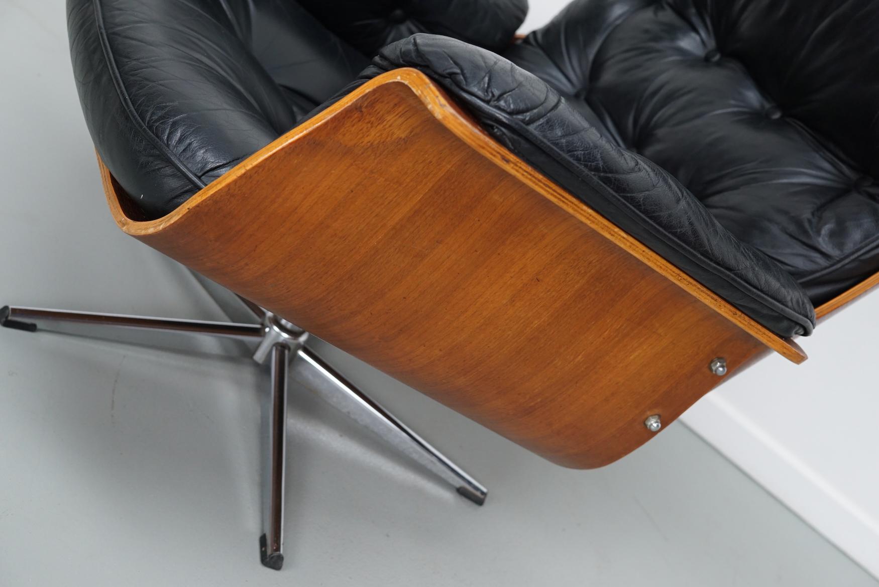 Vintage Armchair / Lounge Chair by Martin Stoll for Giroflex, Germany 1960s 7