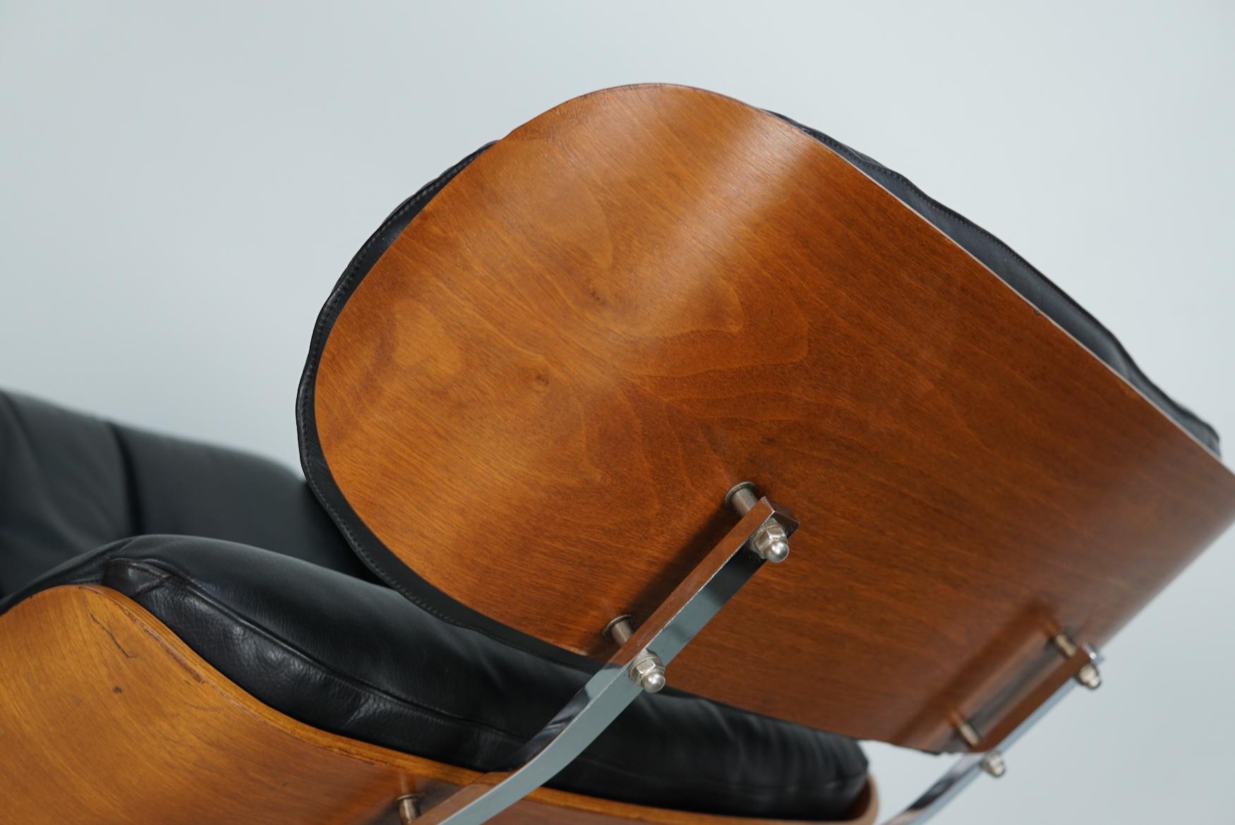 Vintage Armchair / Lounge Chair by Martin Stoll for Giroflex, Germany 1960s 8