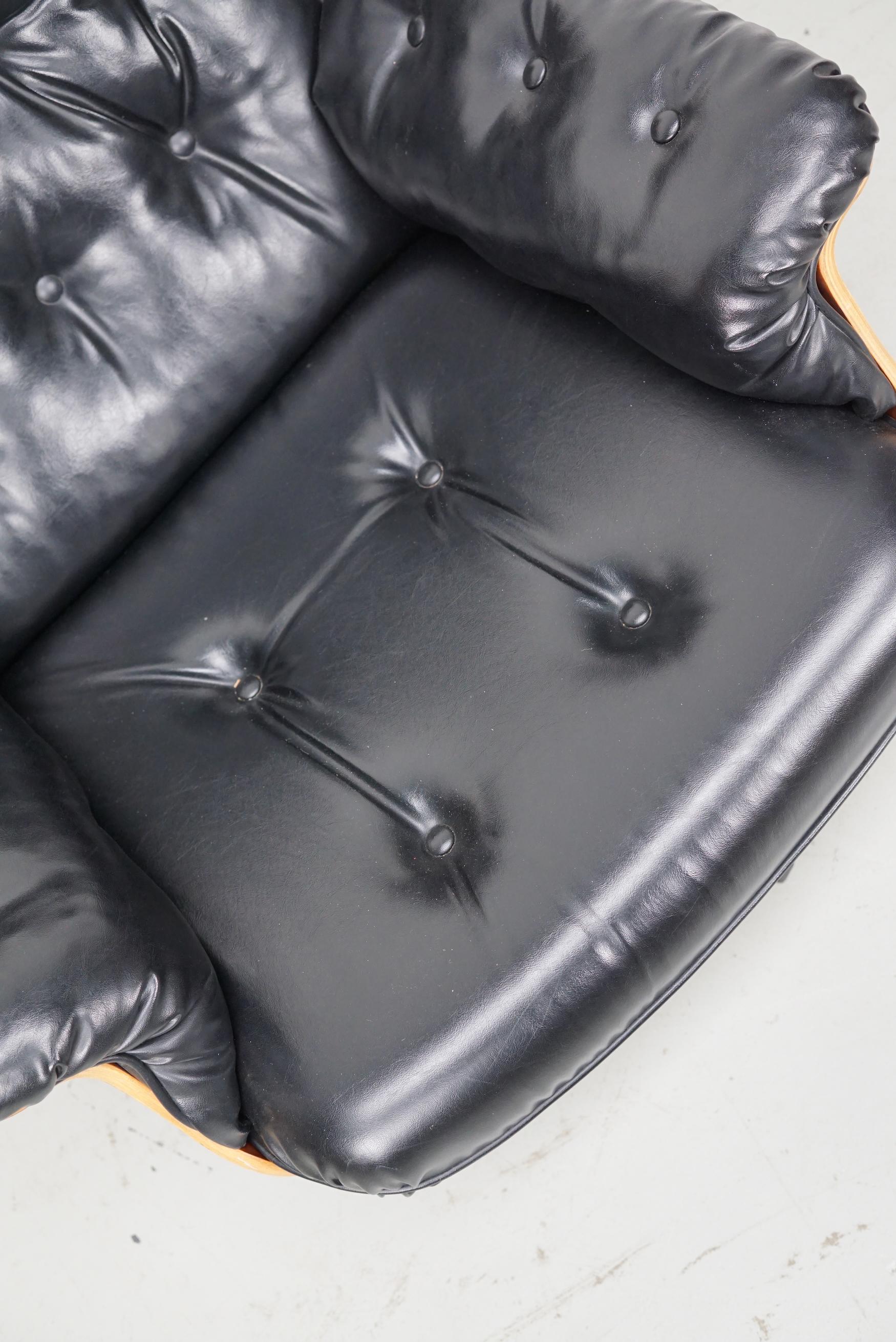 Vintage Armchair / Lounge Chair by Martin Stoll for Giroflex, Germany 1960s For Sale 8