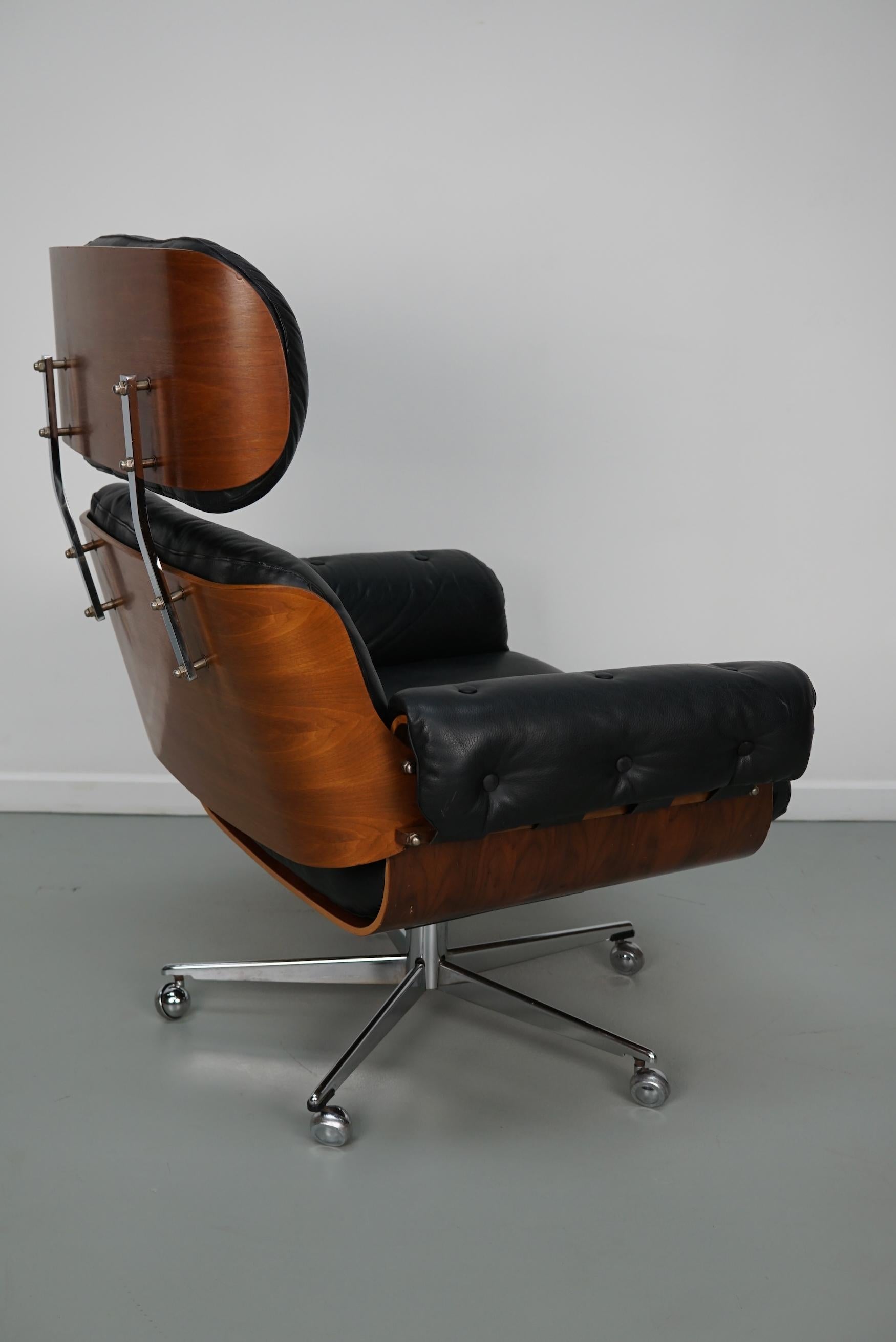 Vintage Armchair / Lounge Chair by Martin Stoll for Giroflex, Germany 1960s 10