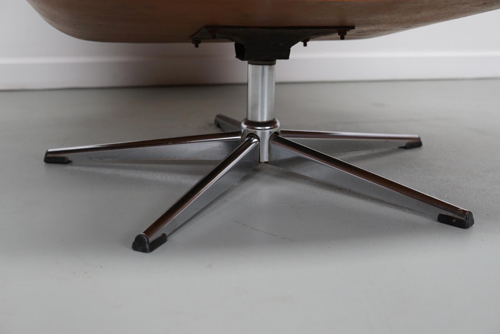Vintage Armchair / Lounge Chair by Martin Stoll for Giroflex, Germany 1960s 10