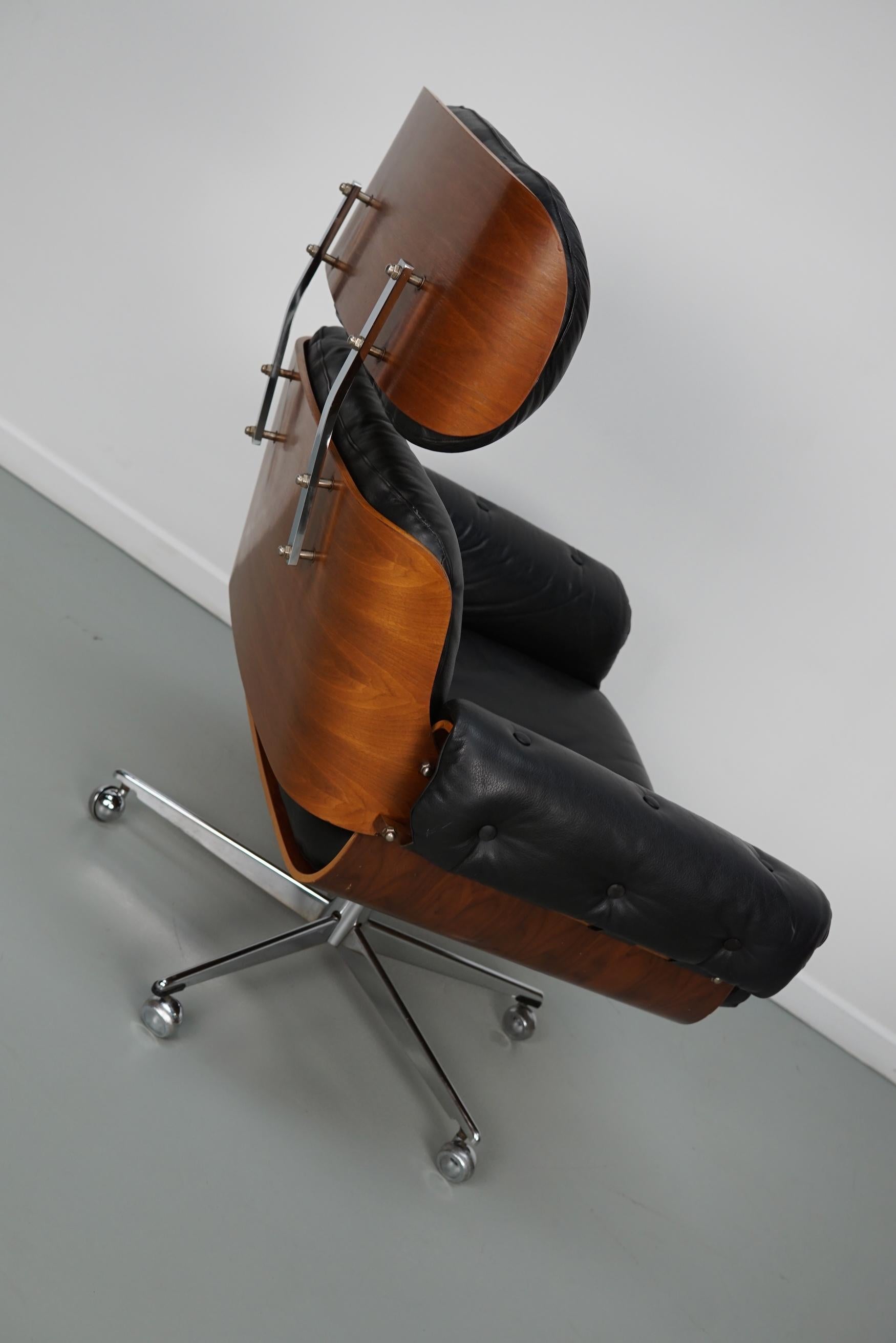 Vintage Armchair / Lounge Chair by Martin Stoll for Giroflex, Germany 1960s 11