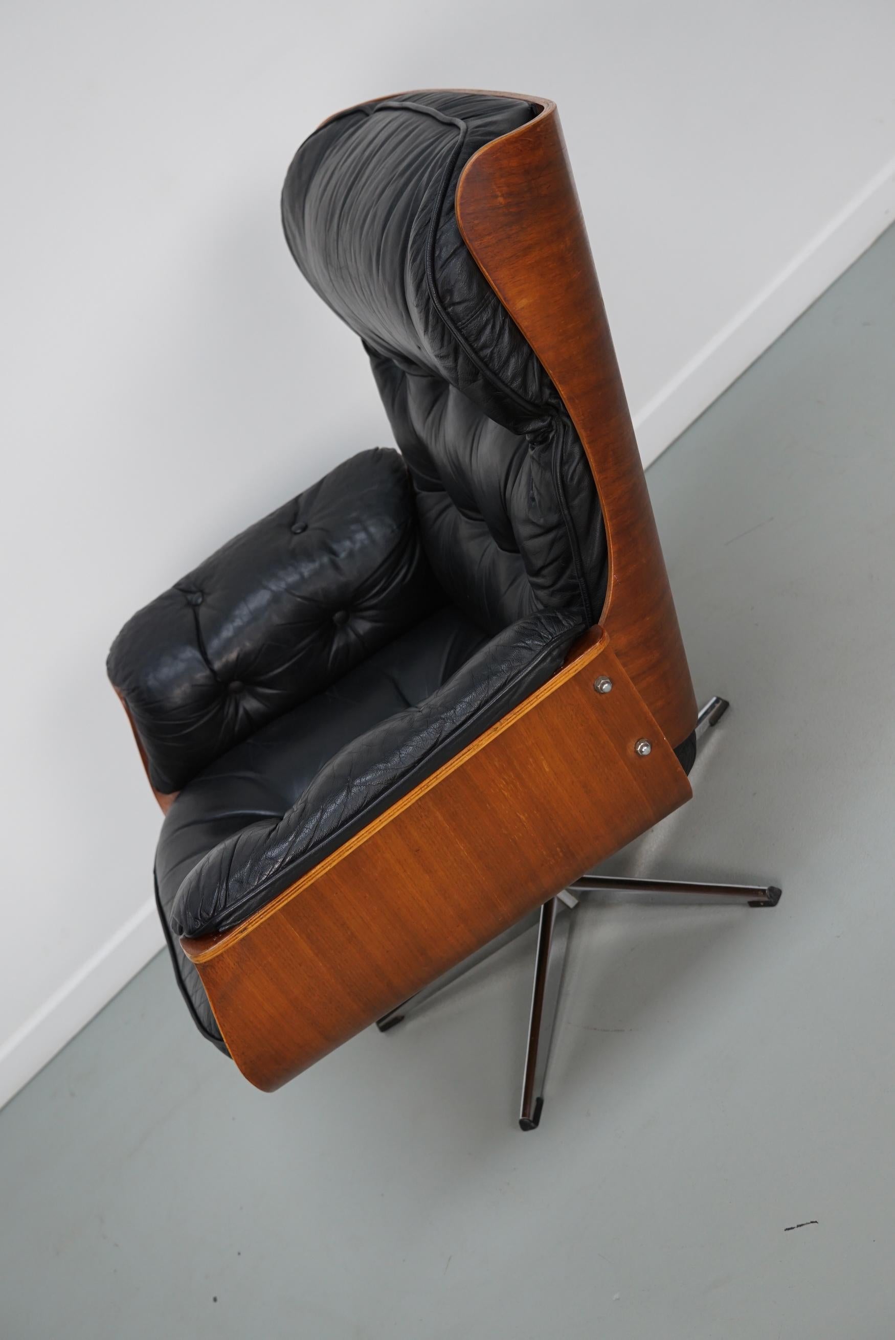 Vintage Armchair / Lounge Chair by Martin Stoll for Giroflex, Germany 1960s In Good Condition In Nijmegen, NL