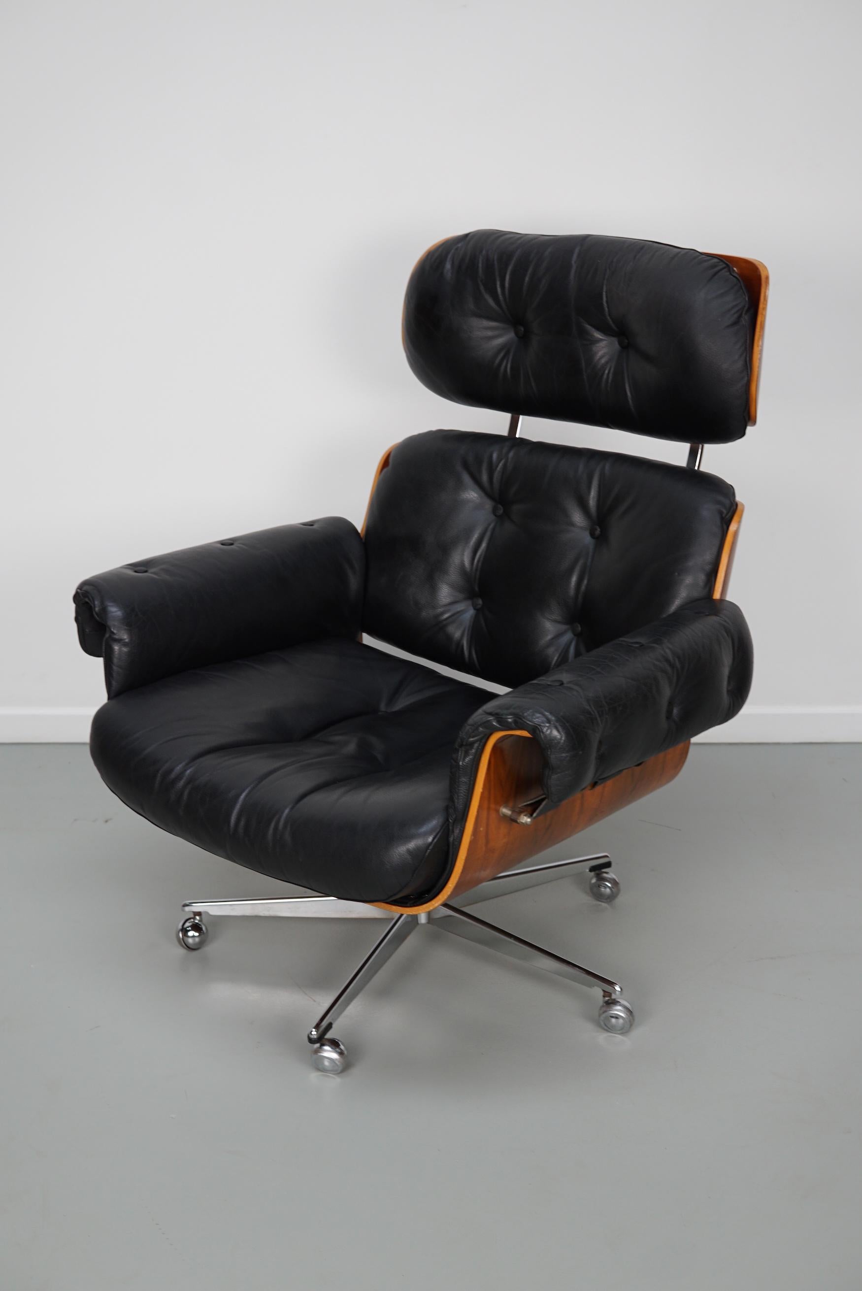 Vintage Armchair / Lounge Chair by Martin Stoll for Giroflex, Germany 1960s 1