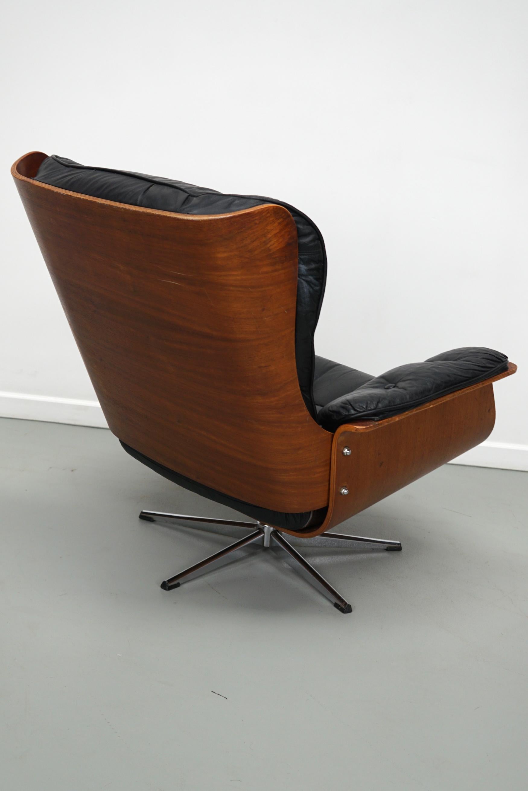 Vintage Armchair / Lounge Chair by Martin Stoll for Giroflex, Germany 1960s 1