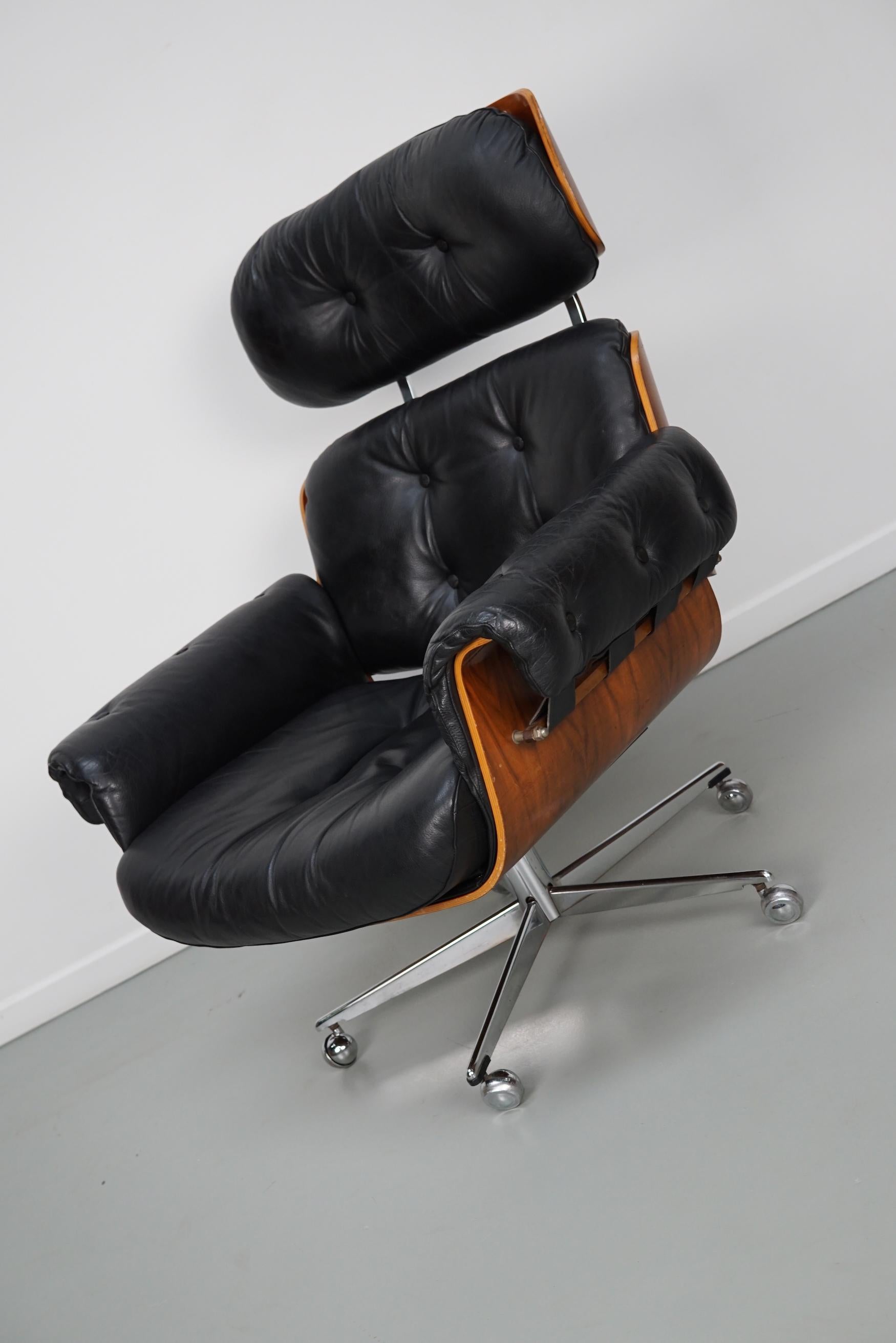 Vintage Armchair / Lounge Chair by Martin Stoll for Giroflex, Germany 1960s 2